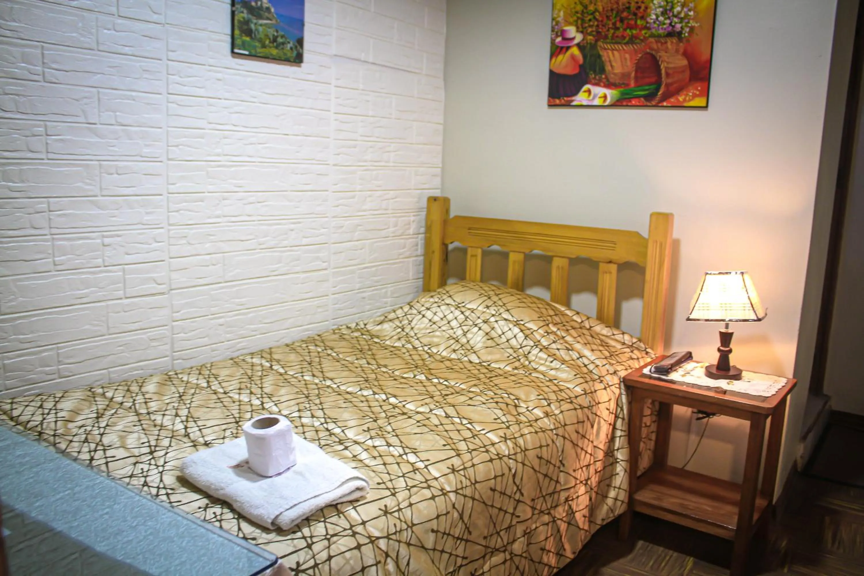 Bed in Hotel Virgen del Carmen - Huaraz