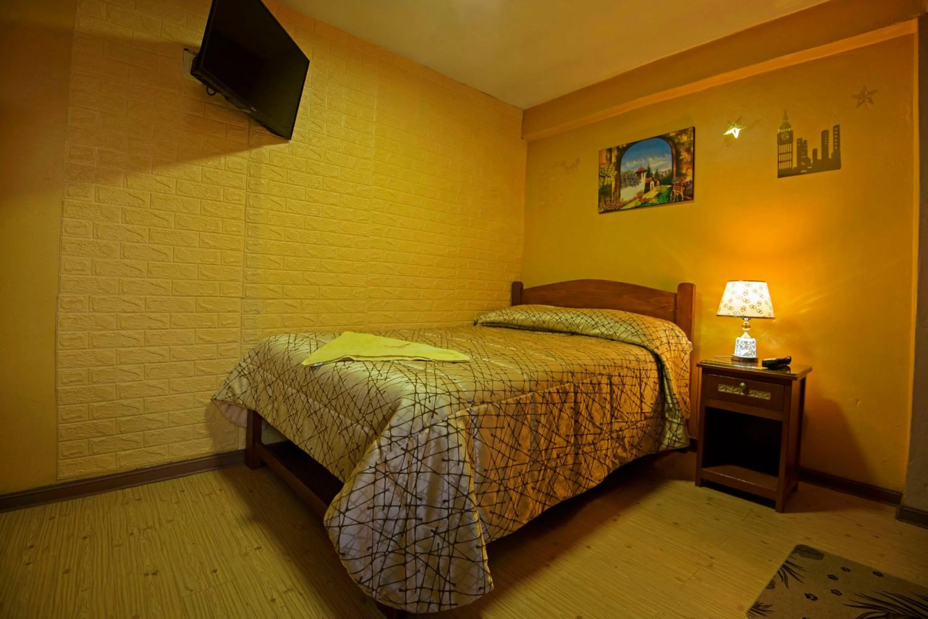 Bed in Hotel Virgen del Carmen - Huaraz