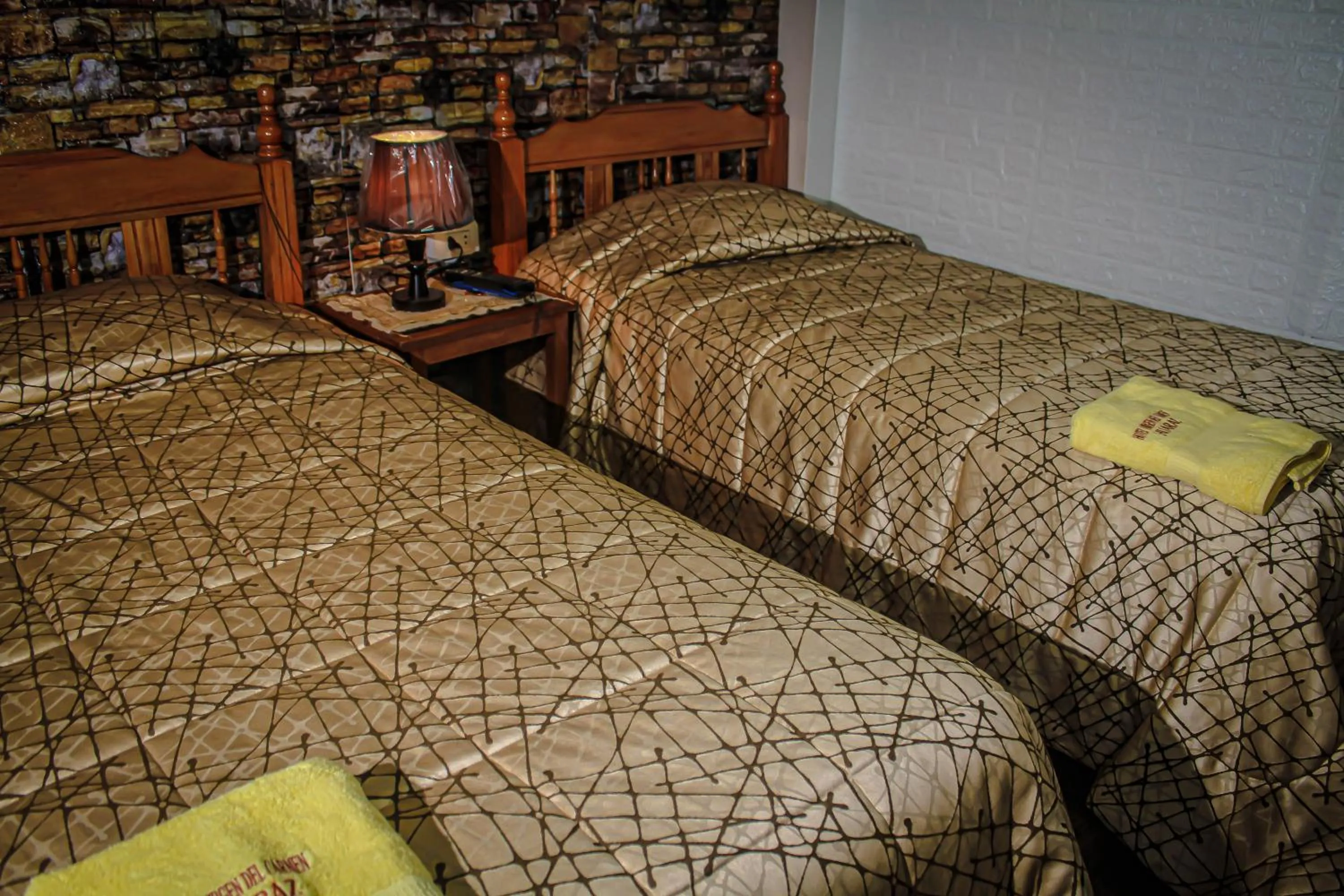 Bed in Hotel Virgen del Carmen - Huaraz