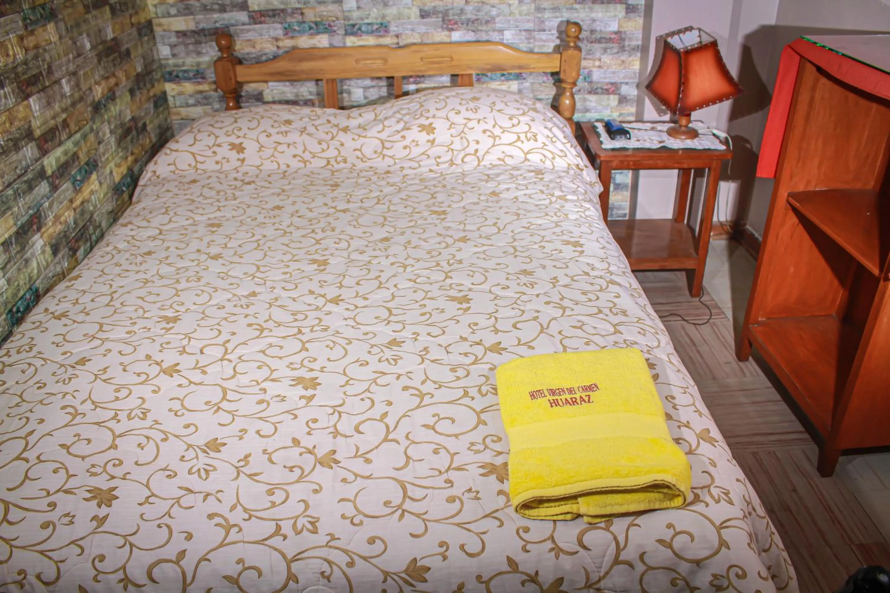 Bed in Hotel Virgen del Carmen - Huaraz