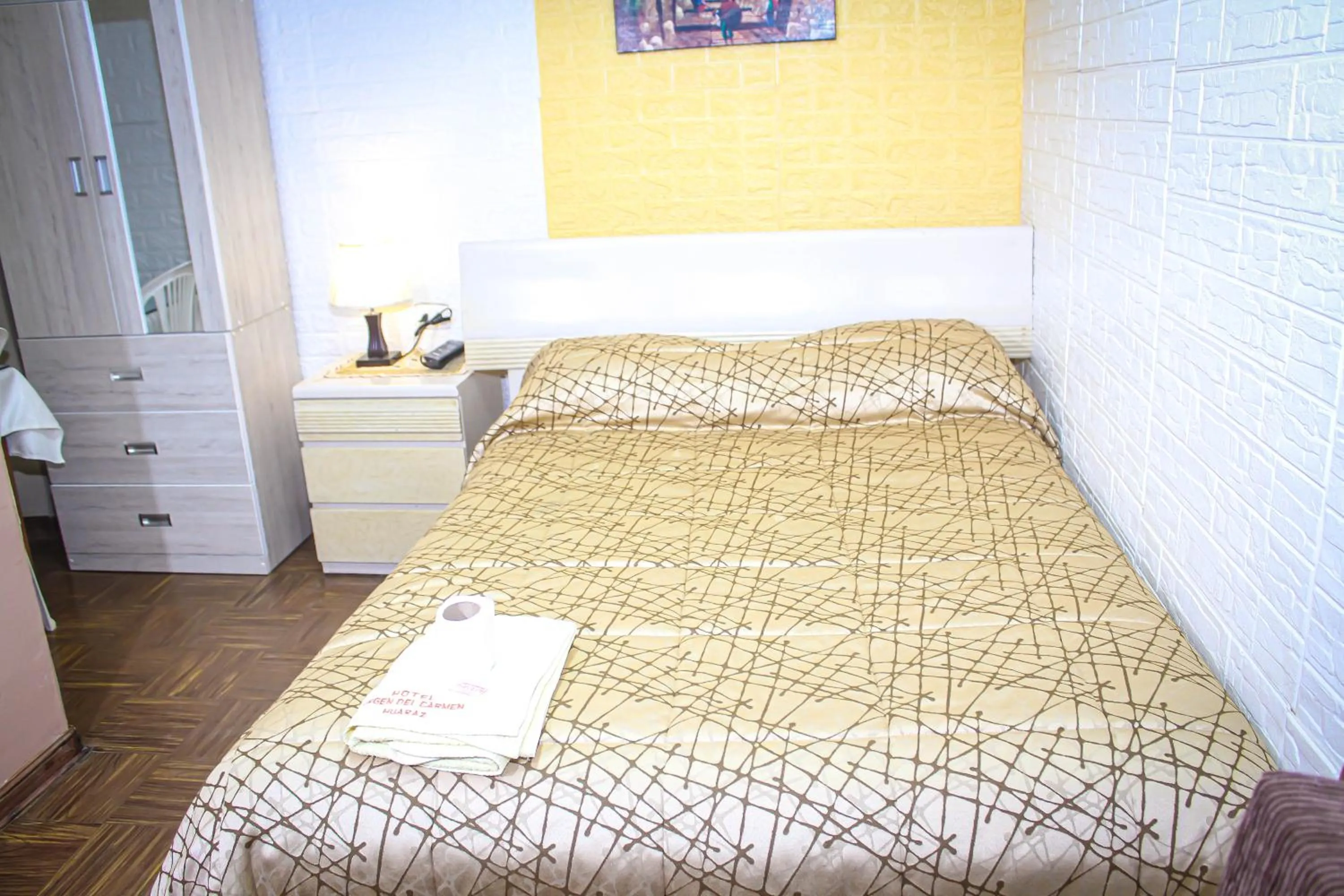 Bed in Hotel Virgen del Carmen - Huaraz