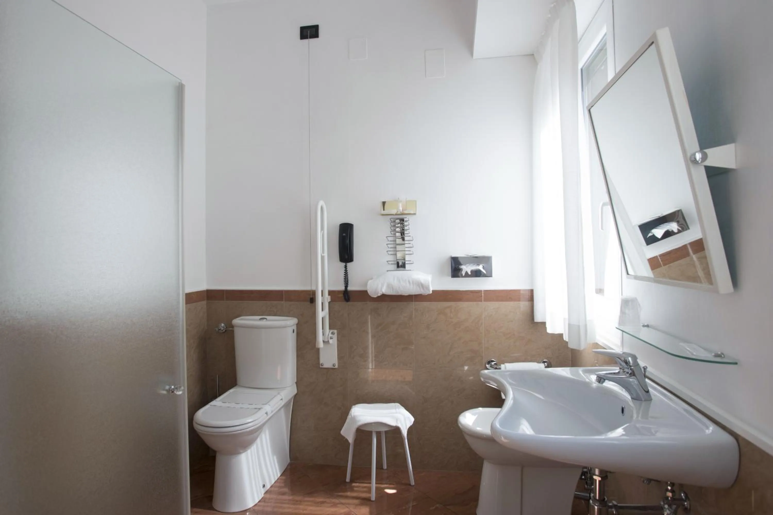 Bathroom in Hotel Plaza