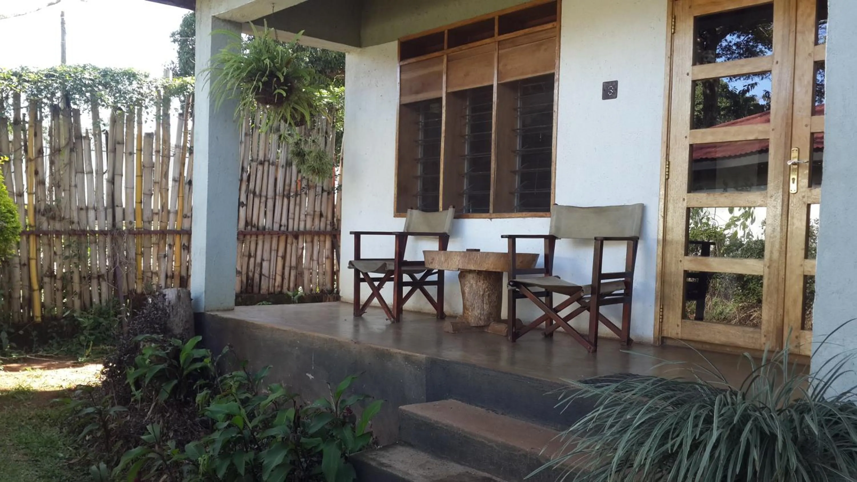 Patio in Gately Inn Entebbe