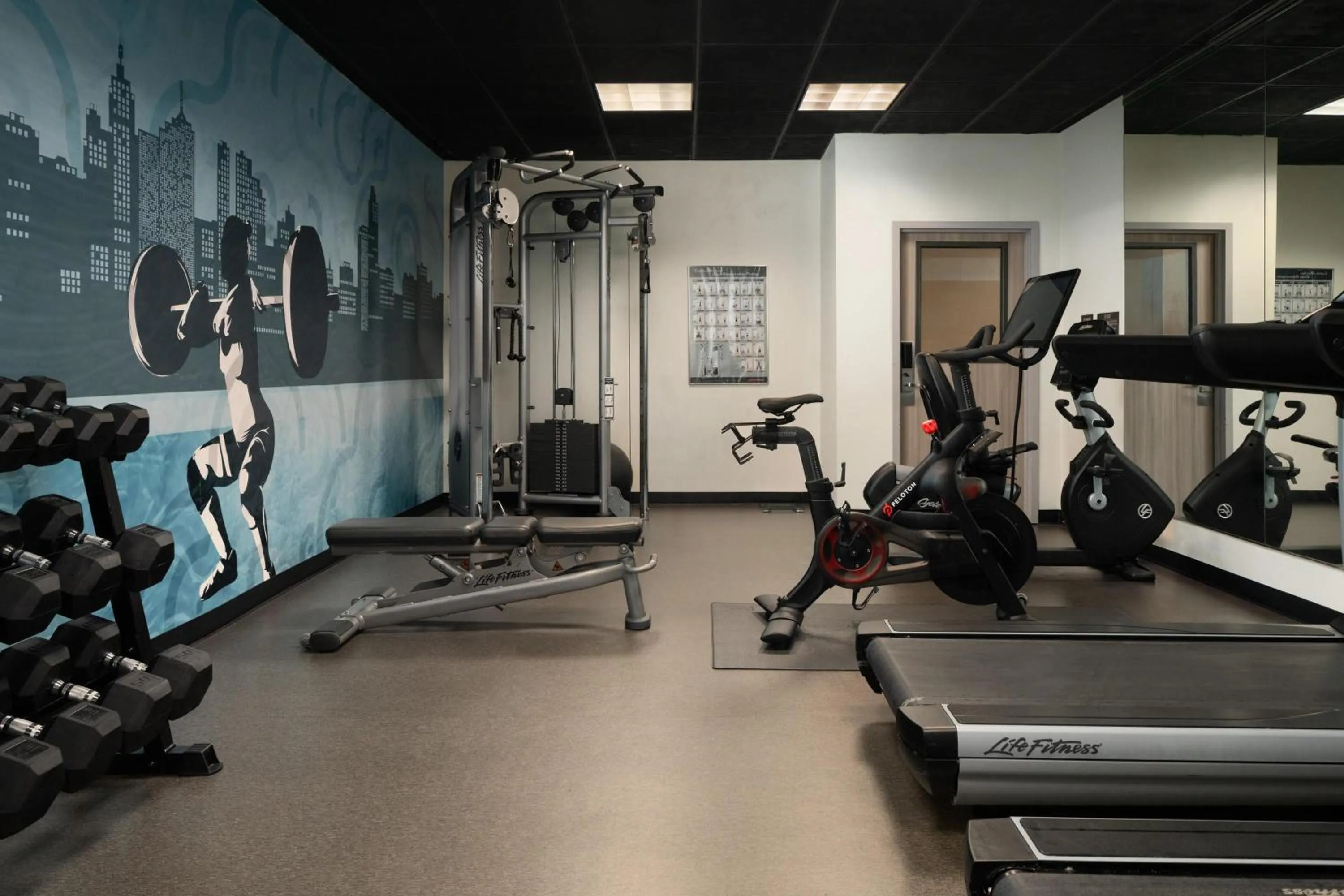 Fitness centre/facilities in Hyatt Place Secaucus Meadowlands