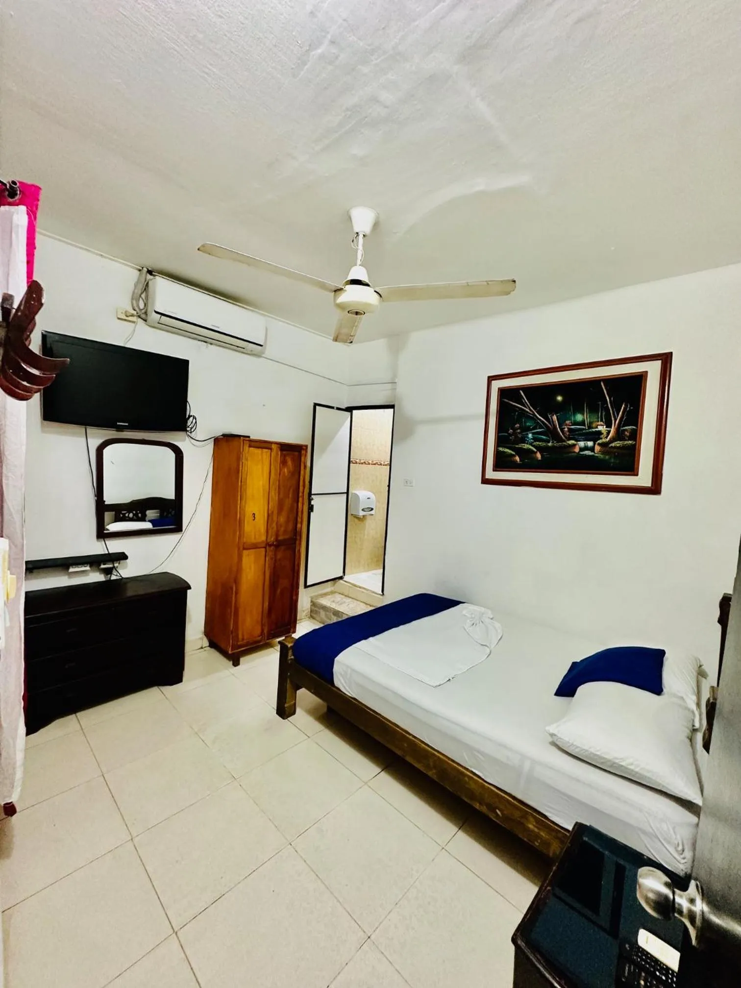 Bed in Hostal La Española de Getsemani