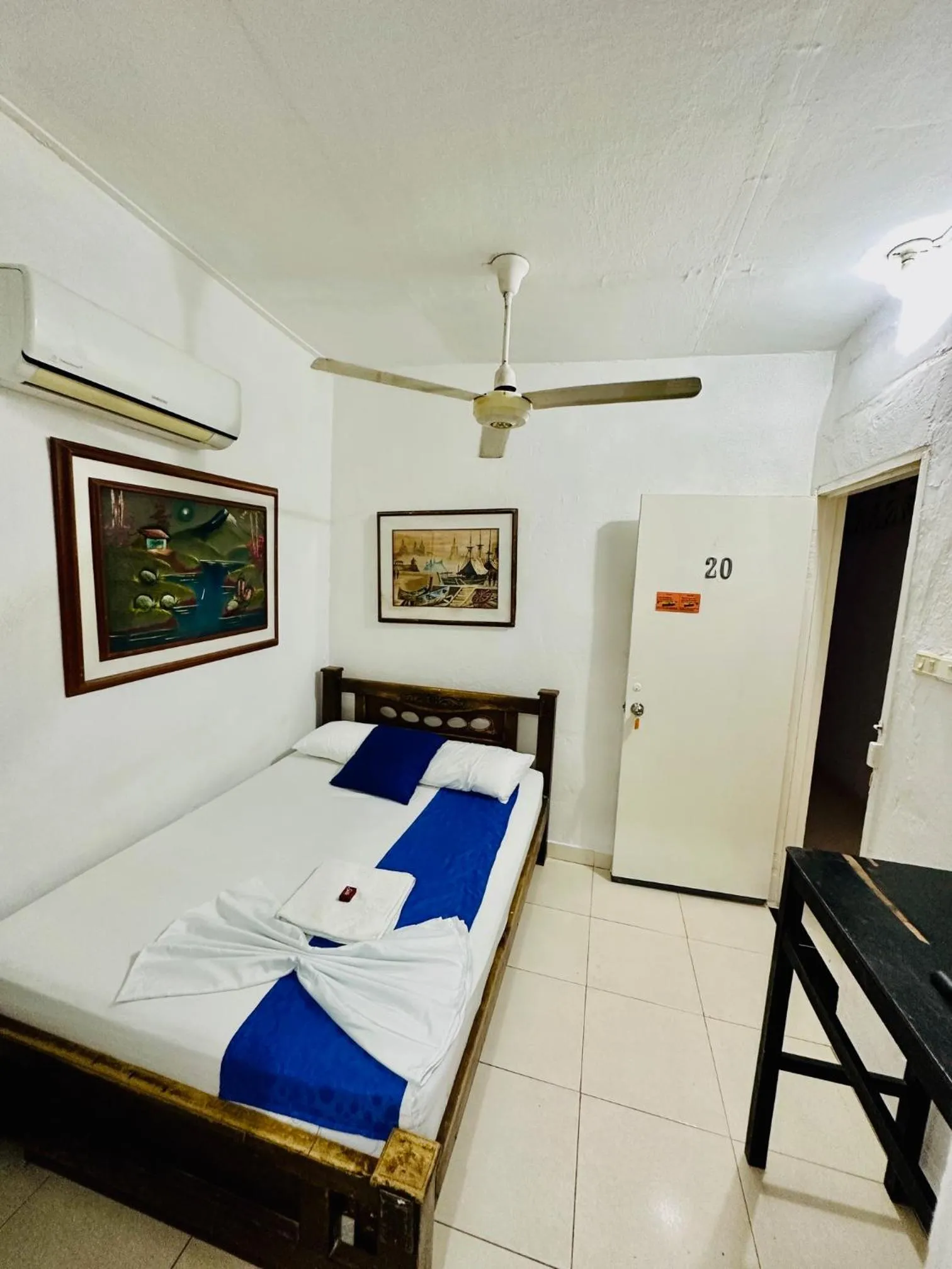 Bed in Hostal La Española de Getsemani