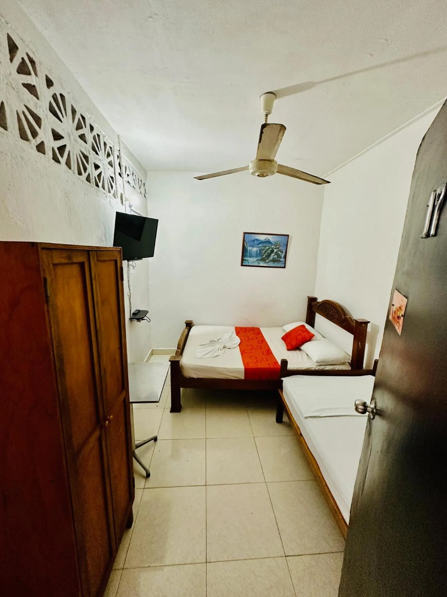 Bed in Hostal La Española de Getsemani