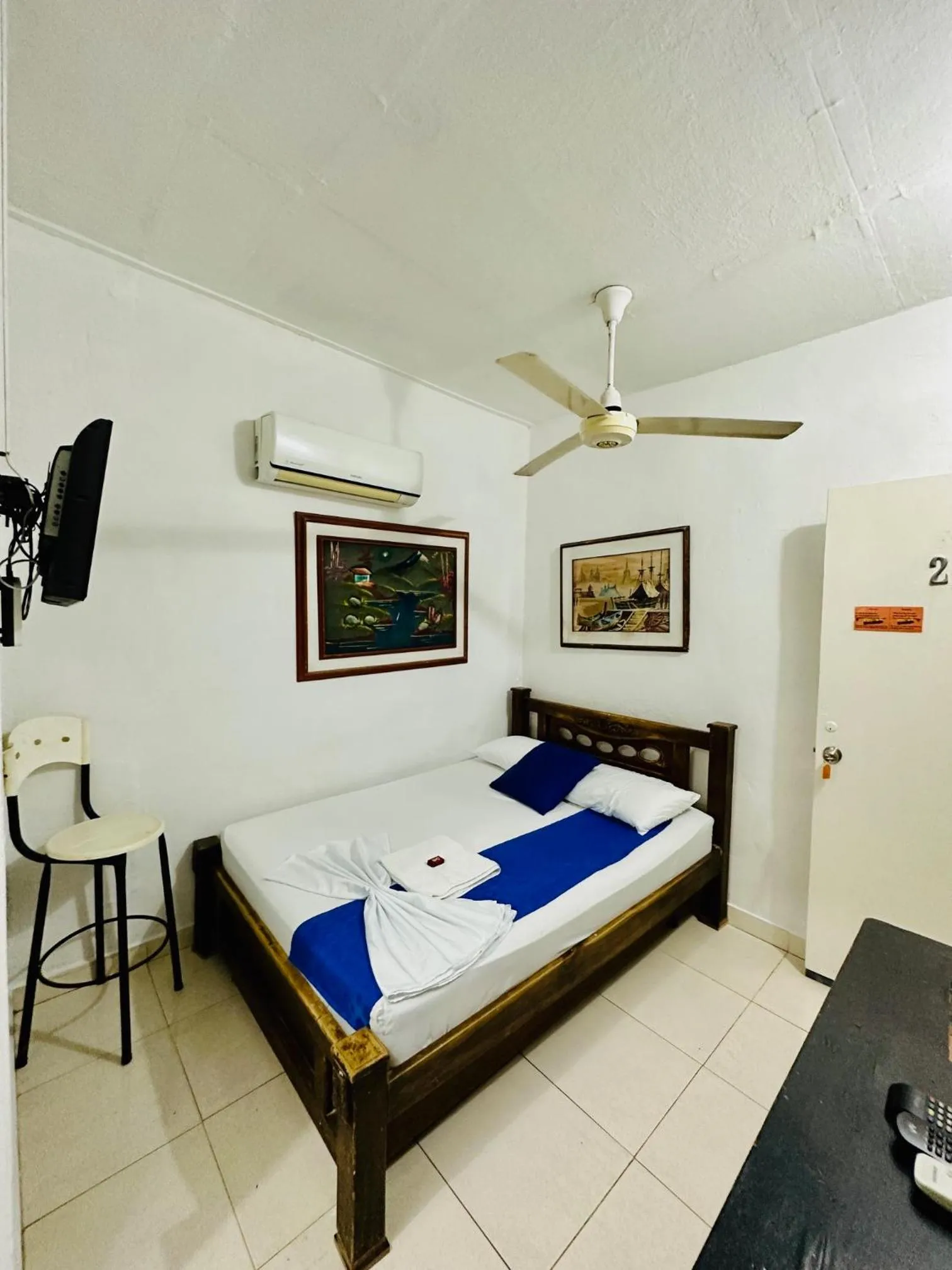 Bed in Hostal La Española de Getsemani