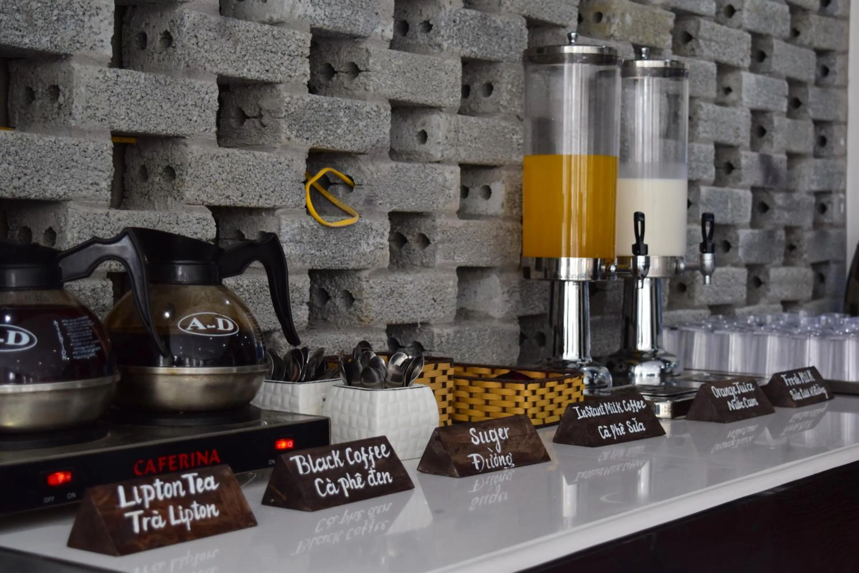 Buffet breakfast in Phuong Nam Hotel