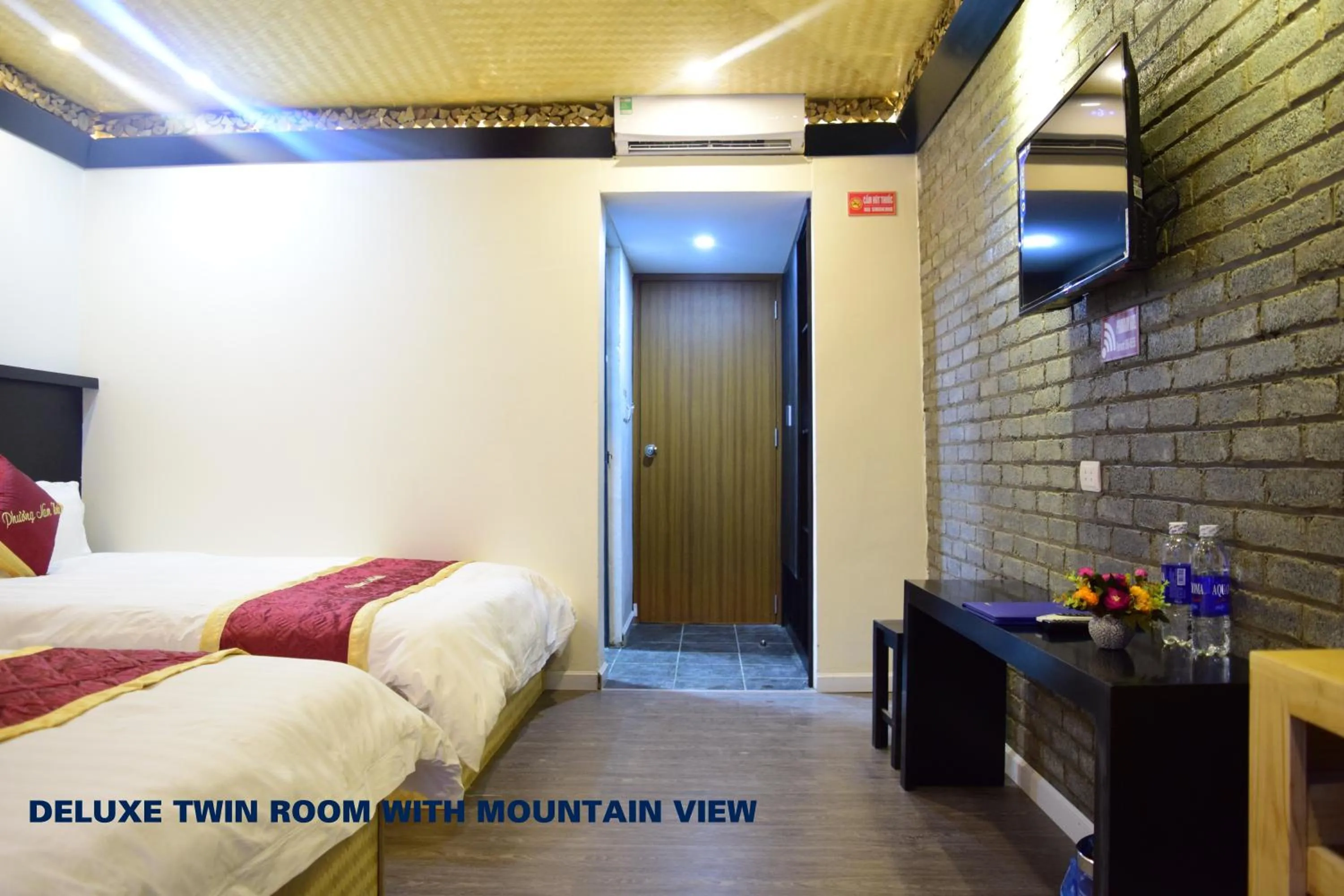 Decorative detail, Bed in Phuong Nam Hotel