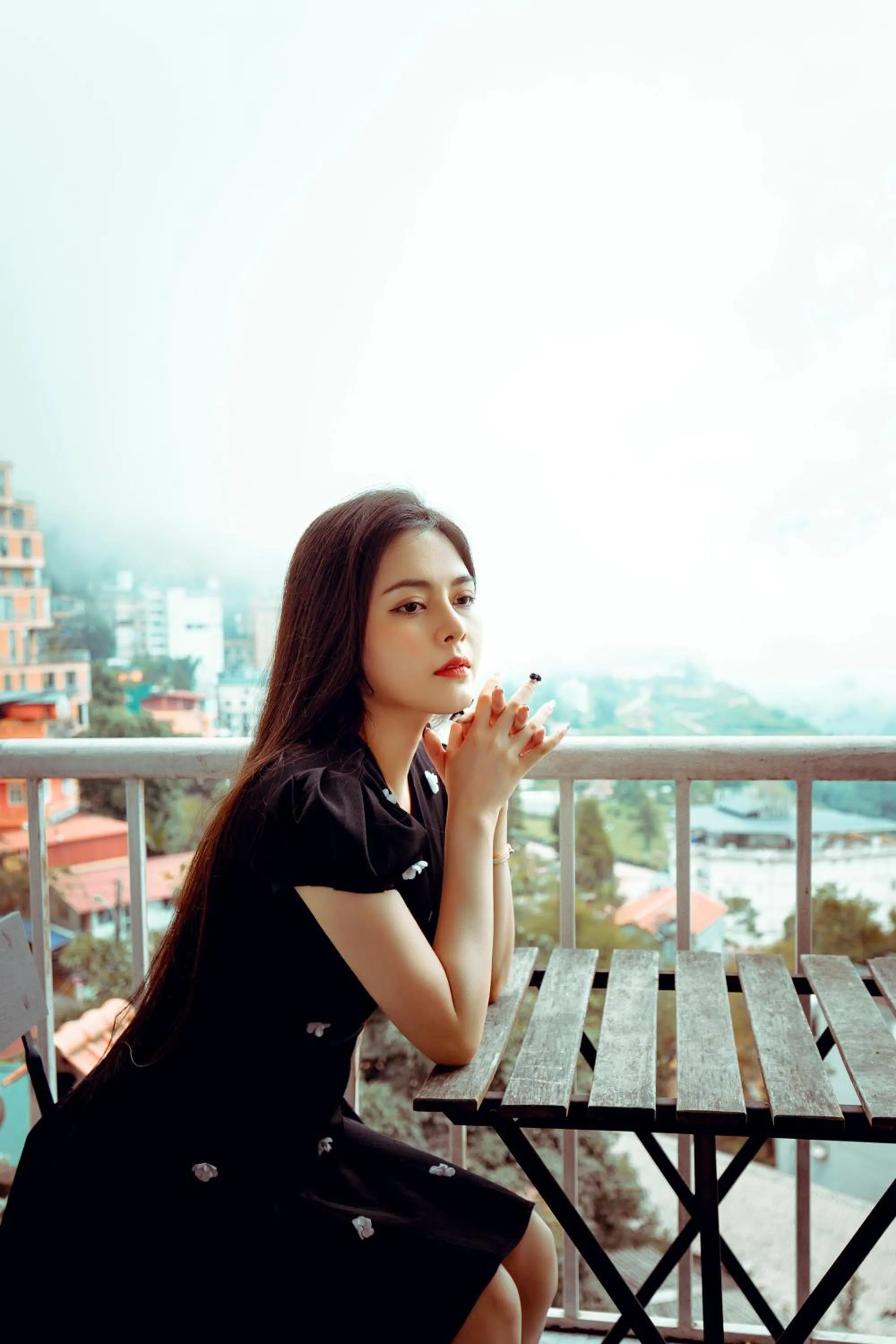 Balcony/Terrace in Phuong Nam Hotel