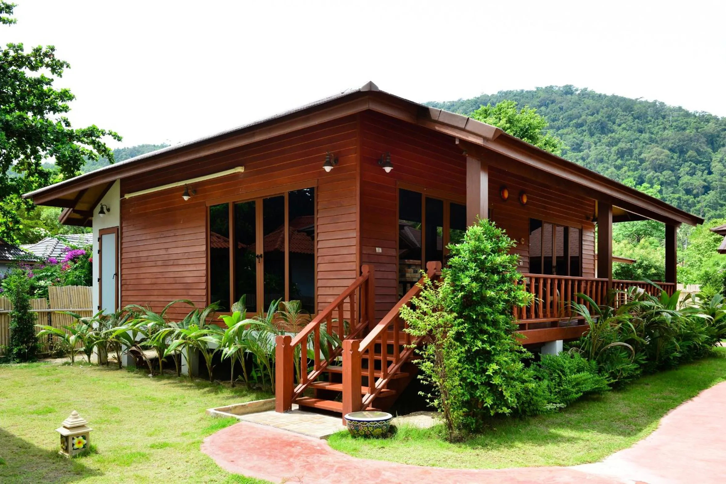 Balcony/Terrace in PingChan Koh Phangan Beachfront Resort
