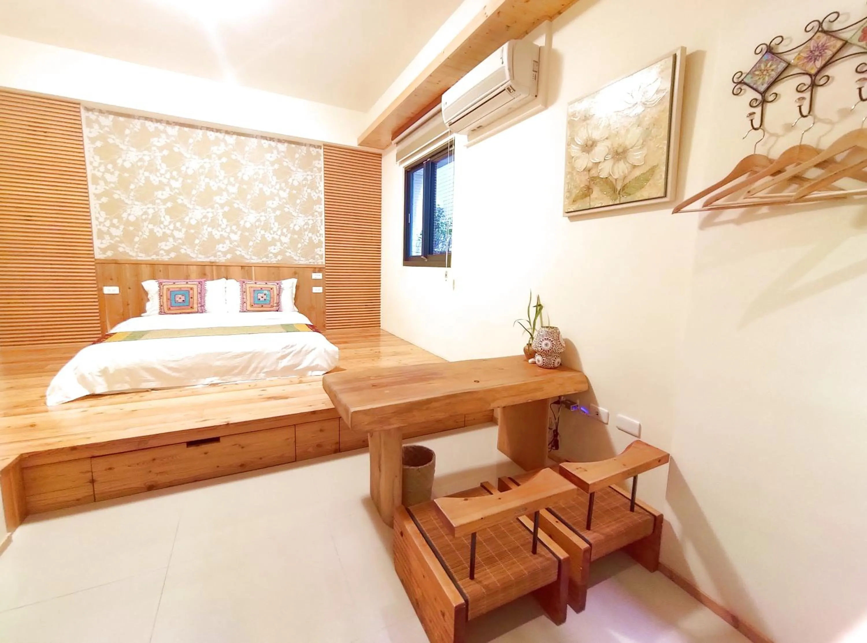 Bedroom, Bed in Jiaoxi Song Tian B&B