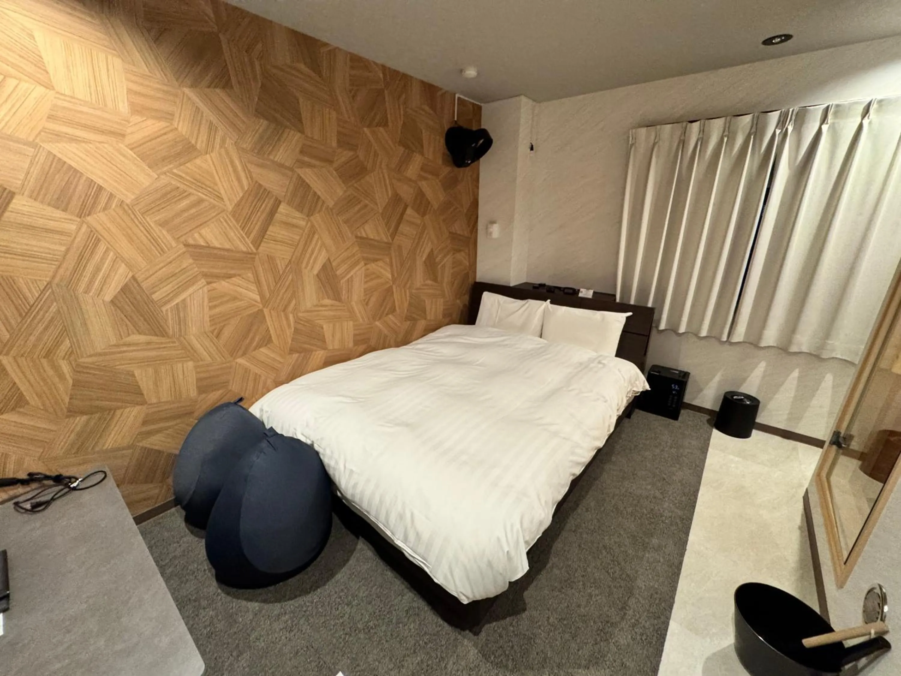 Photo of the whole room, Bed in Sauna Hotel Gifu