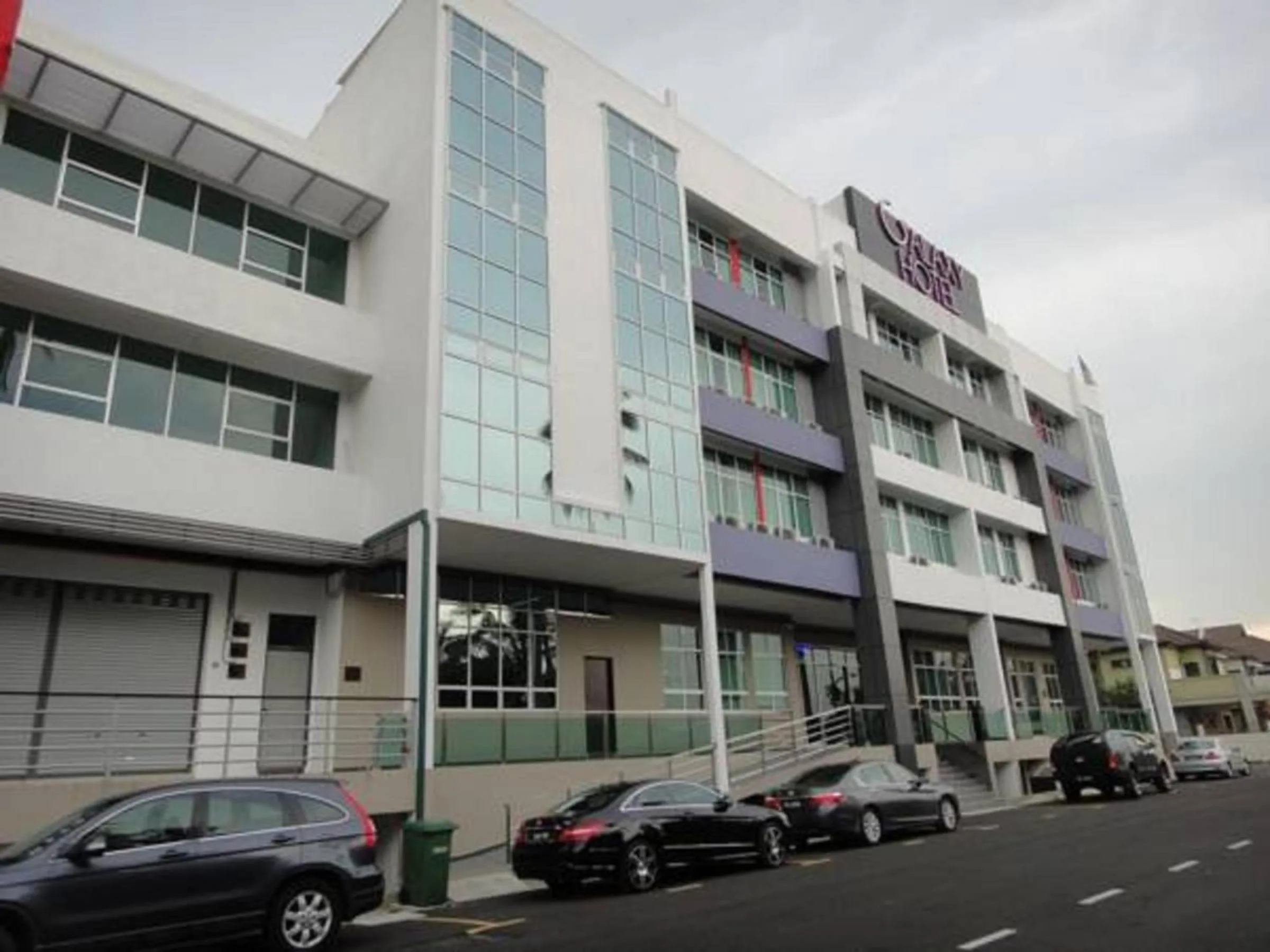 Facade/entrance in Galaxy Hotel SIMPANG AMPAT