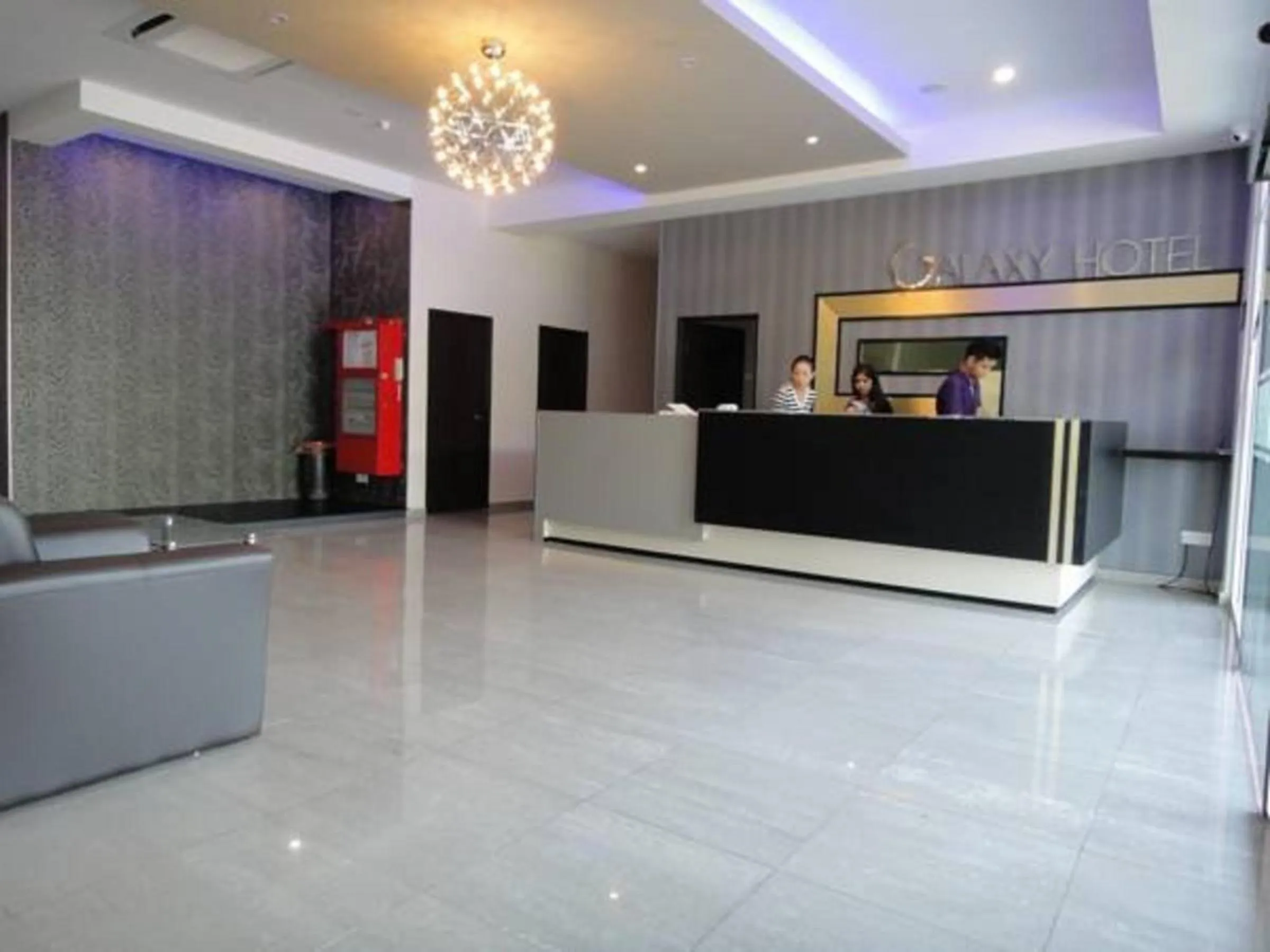 Lobby or reception in Galaxy Hotel SIMPANG AMPAT