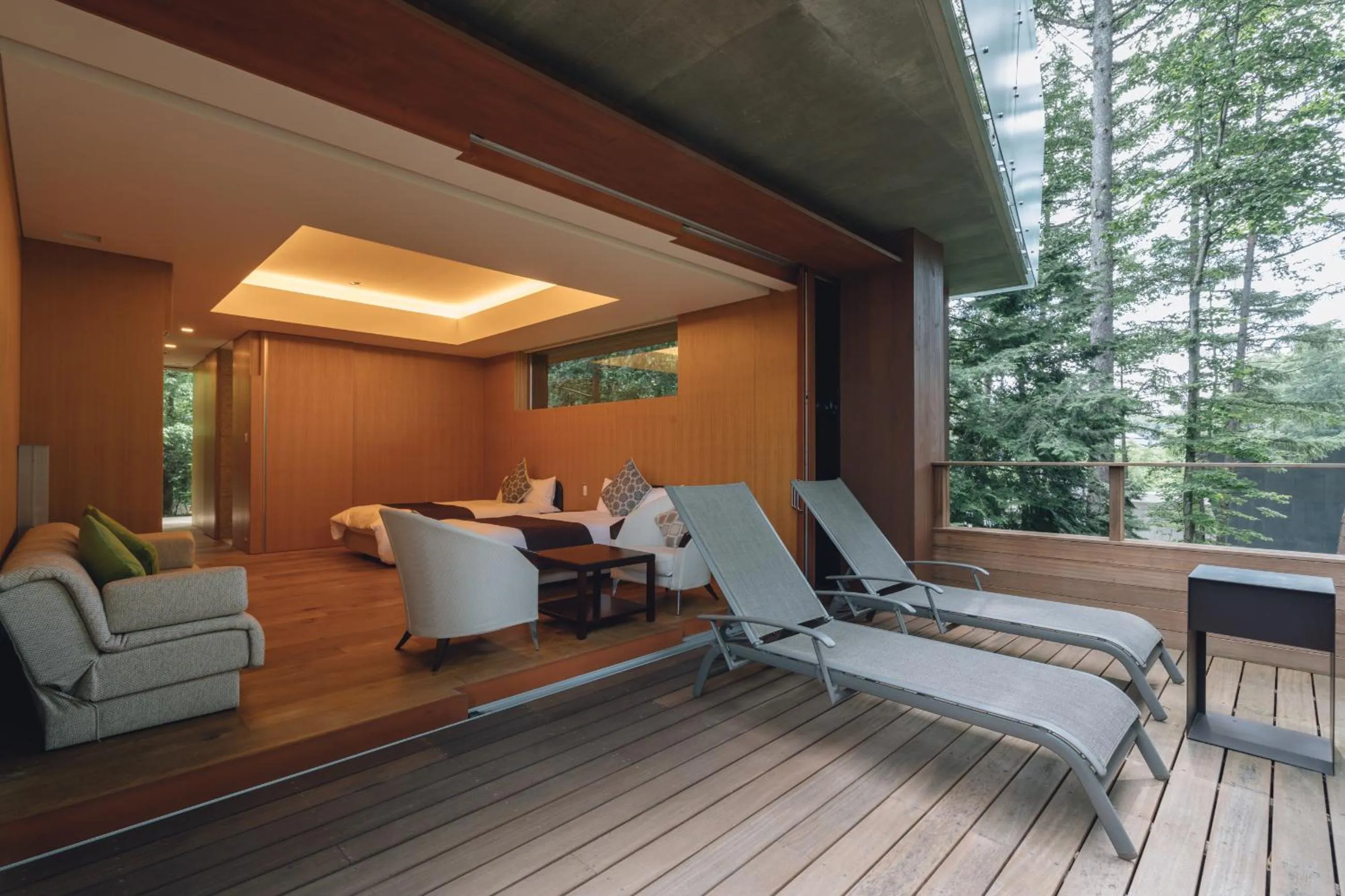 Balcony/Terrace in HOTEL KEYFOREST HOKUTO