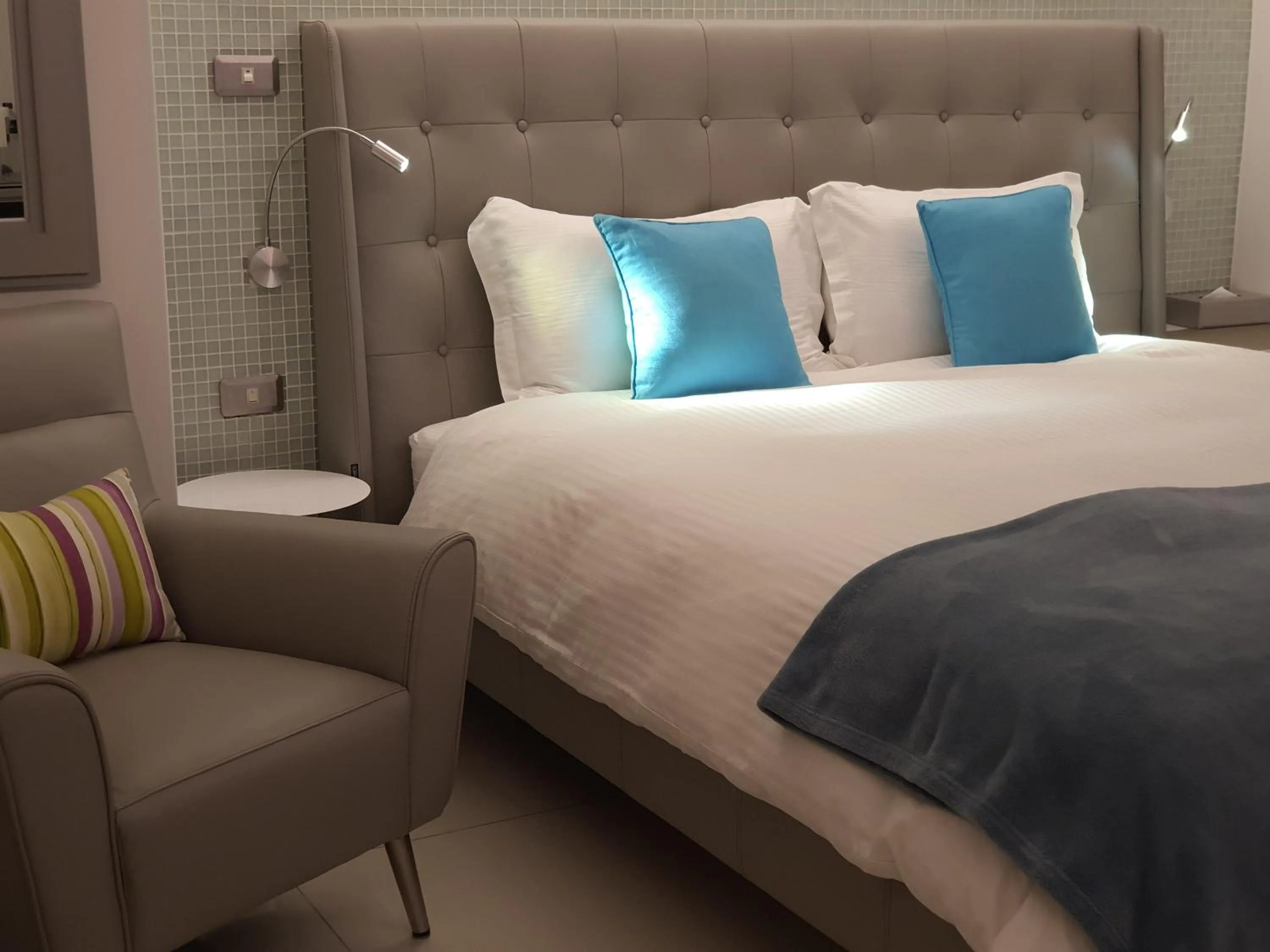 bunk bed, Bed in 花漾村聲民宿 歐舒丹洗沐 停車場