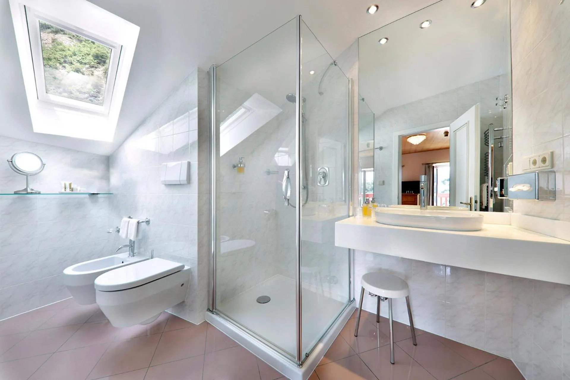 Bathroom in Hotel Mühle Mayer