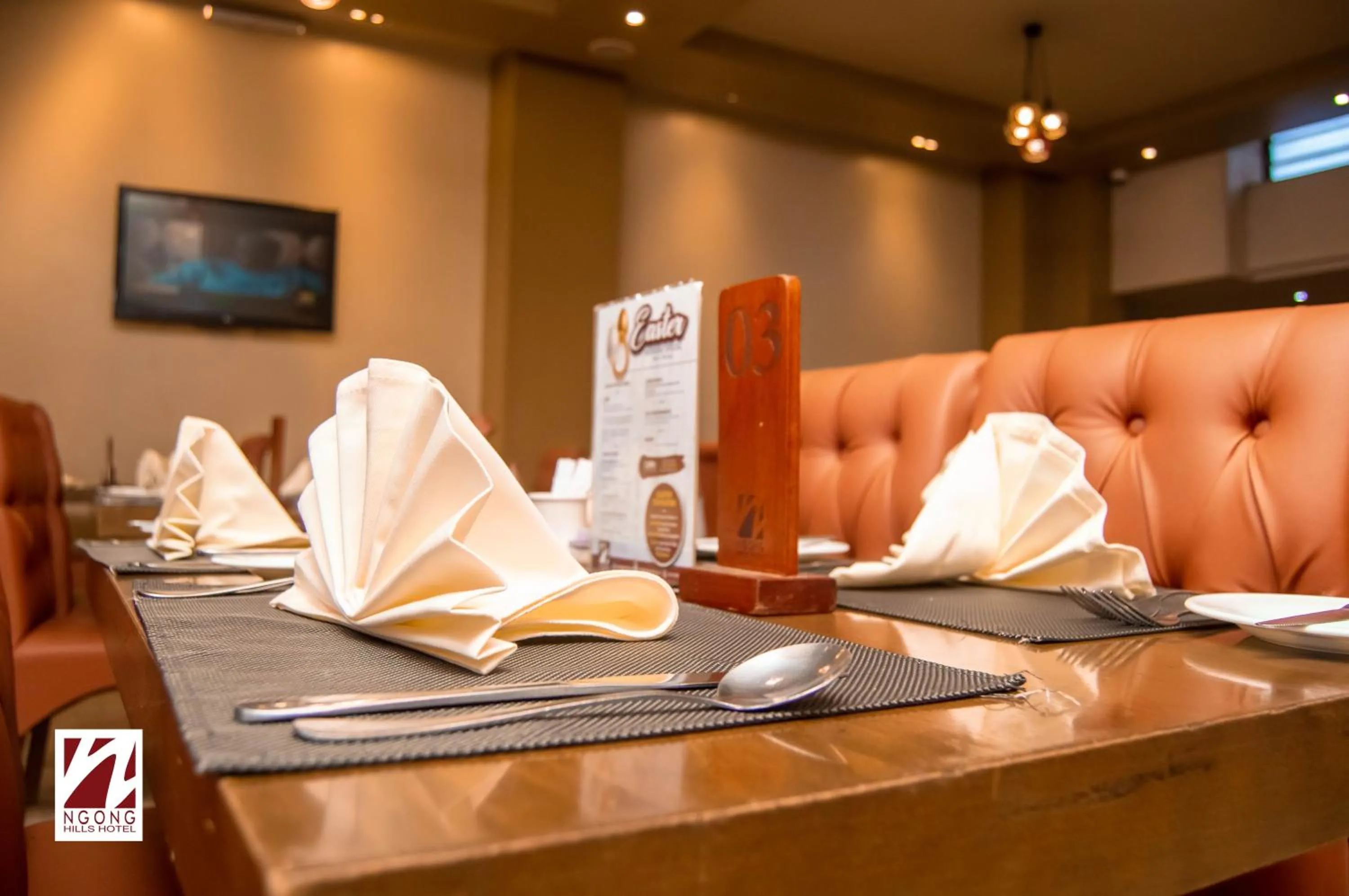 Restaurant/places to eat in Ngong Hills Hotel