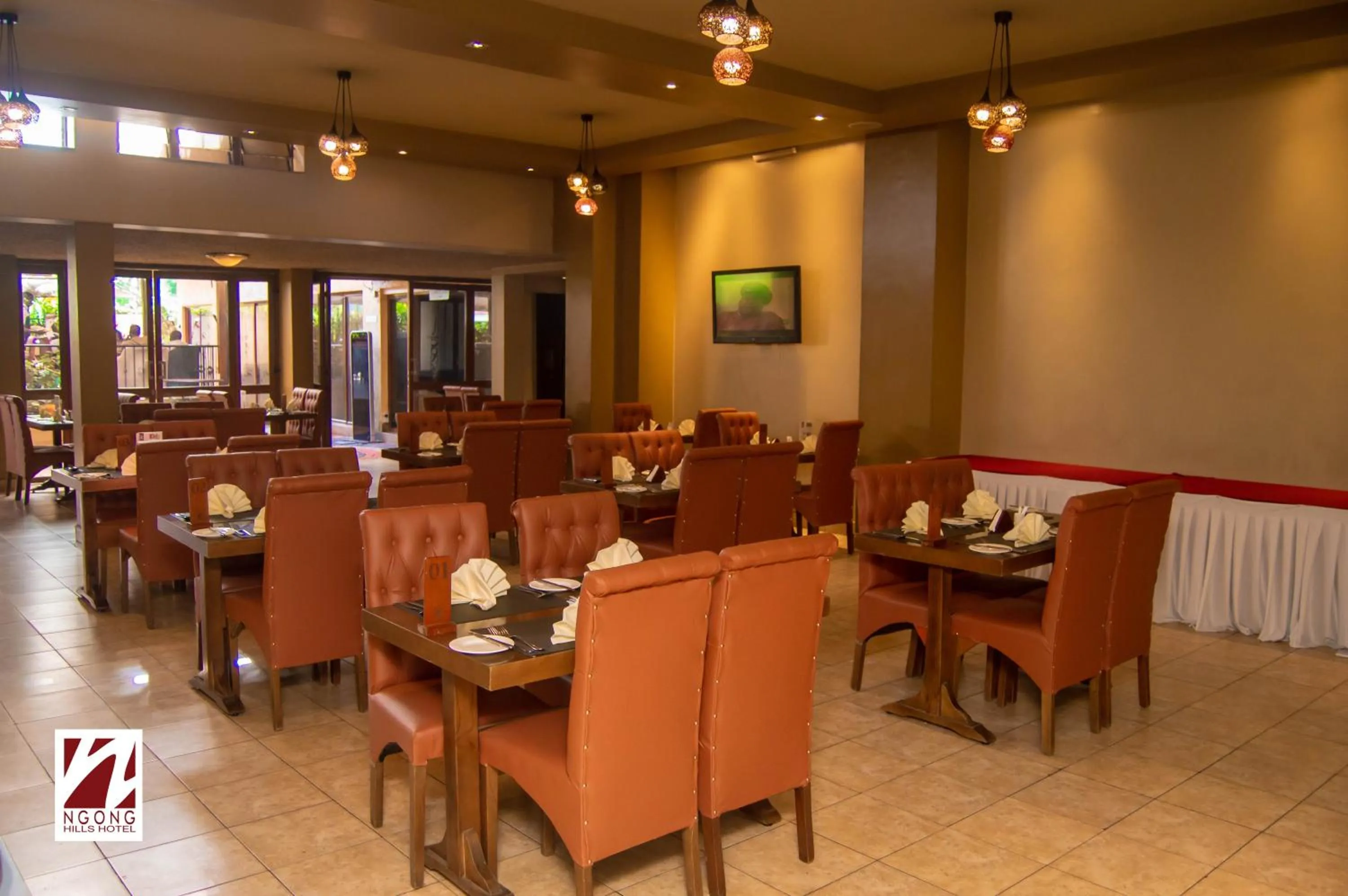 Restaurant/places to eat in Ngong Hills Hotel