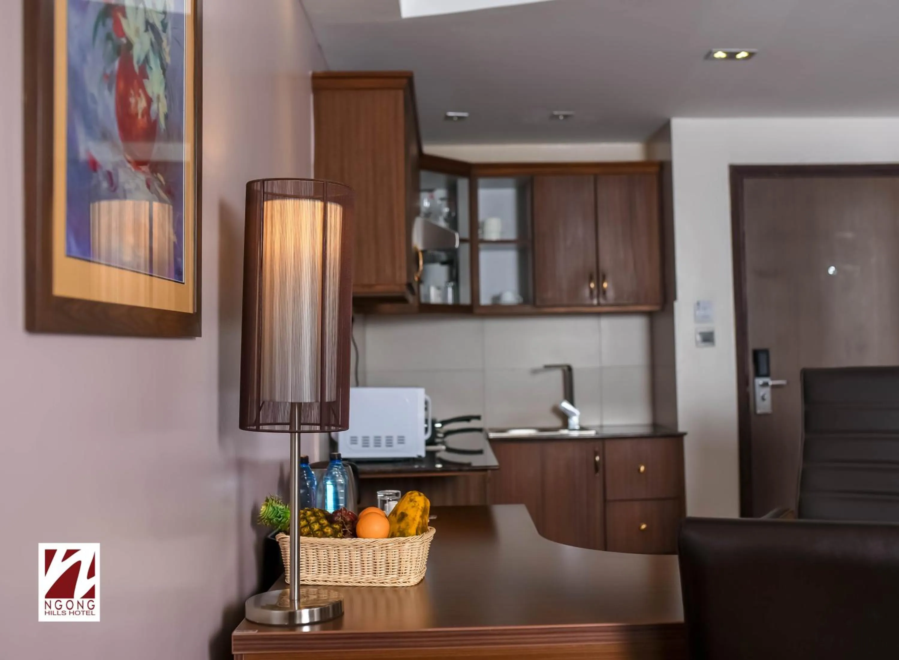 Kitchen or kitchenette in Ngong Hills Hotel