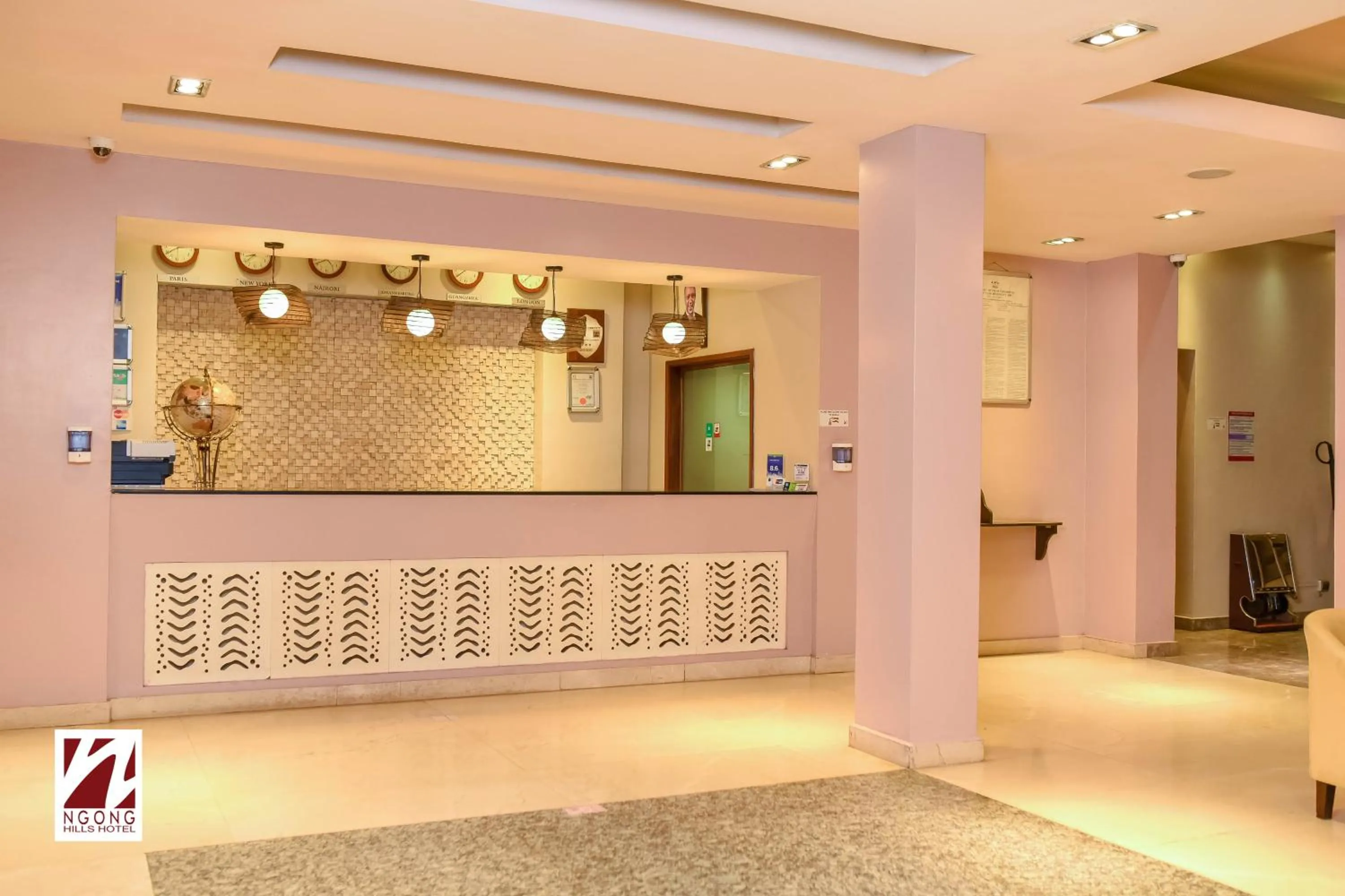 Lobby or reception in Ngong Hills Hotel