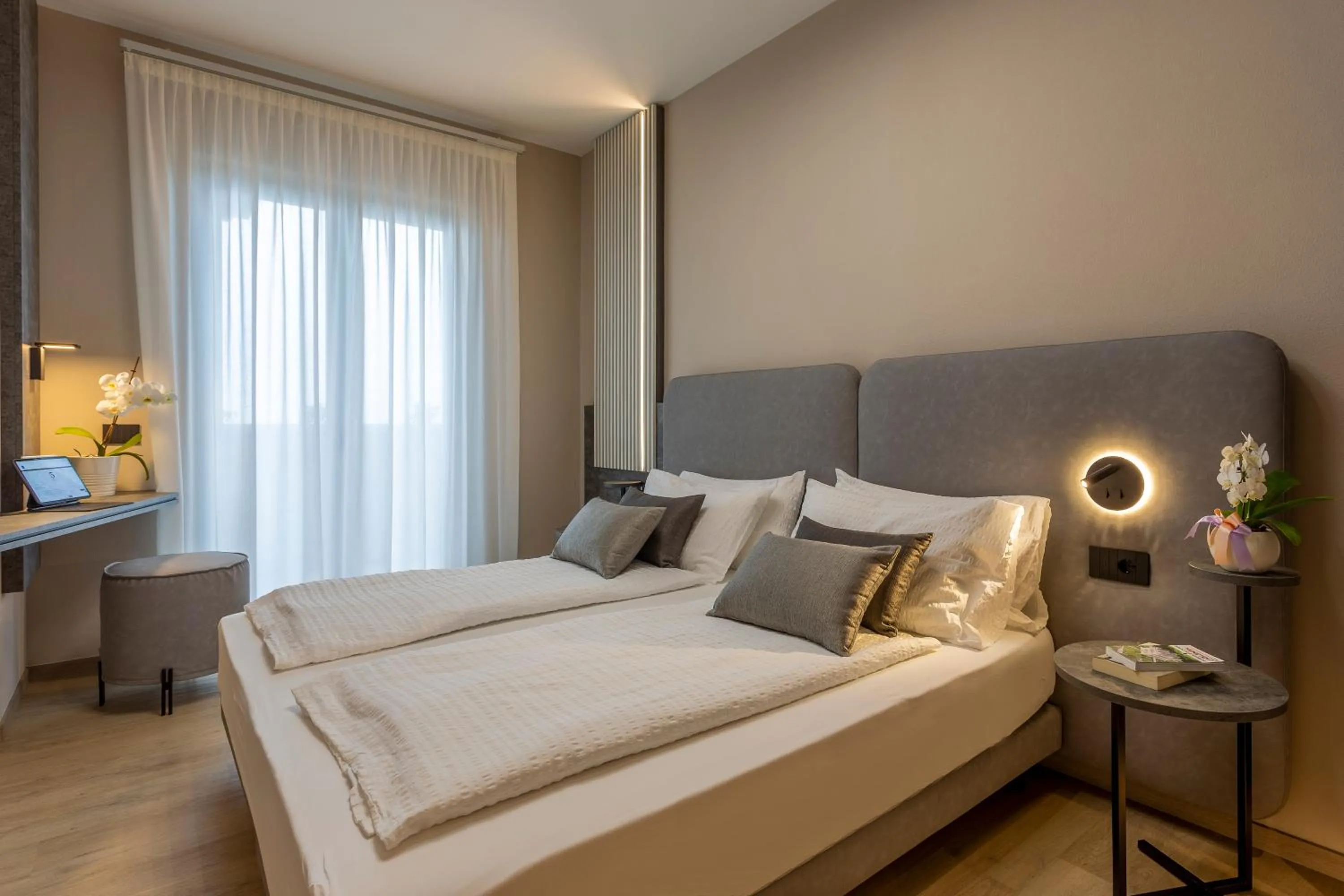 Bed in Hotel Veronesi