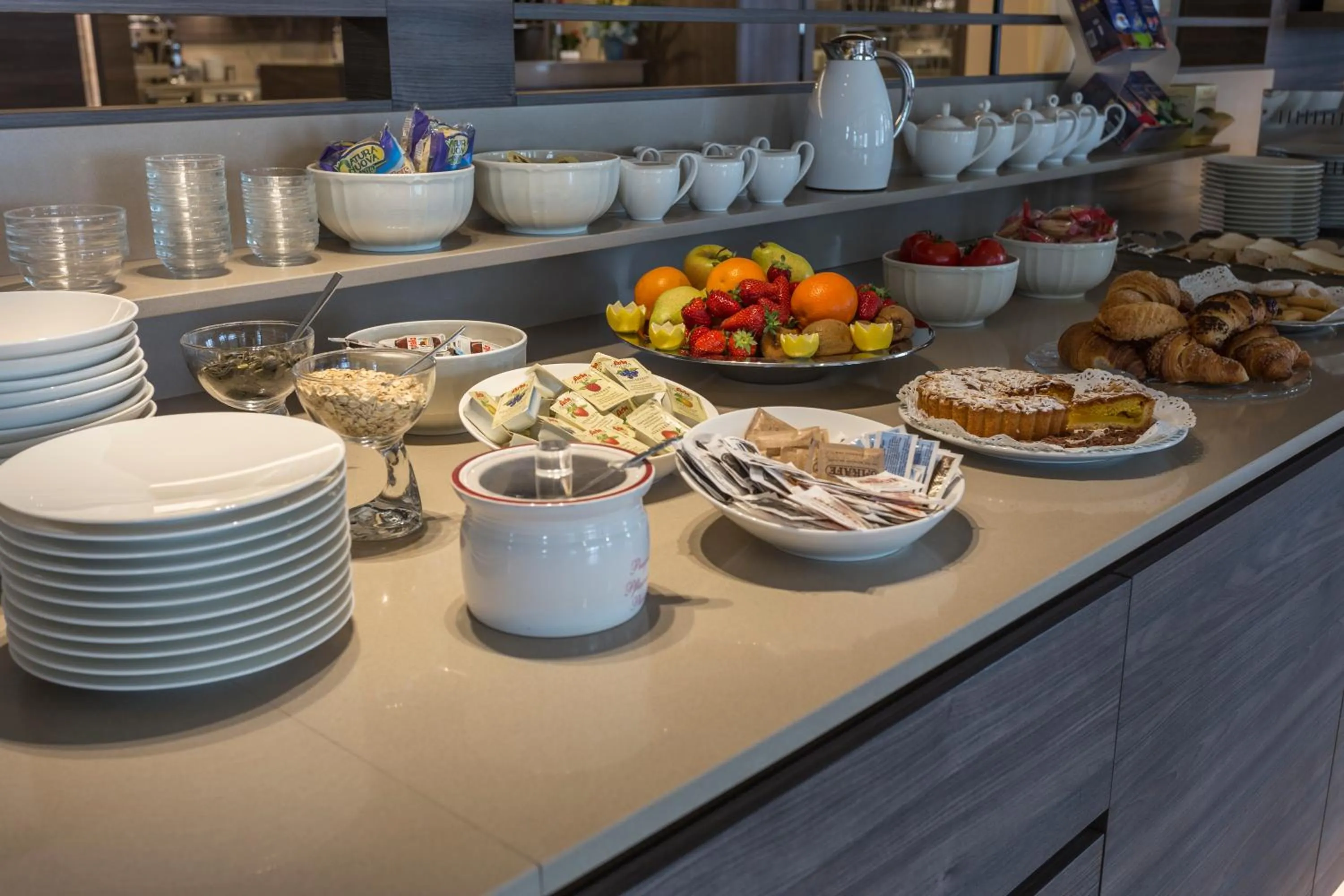 Food and drinks in Hotel Veronesi