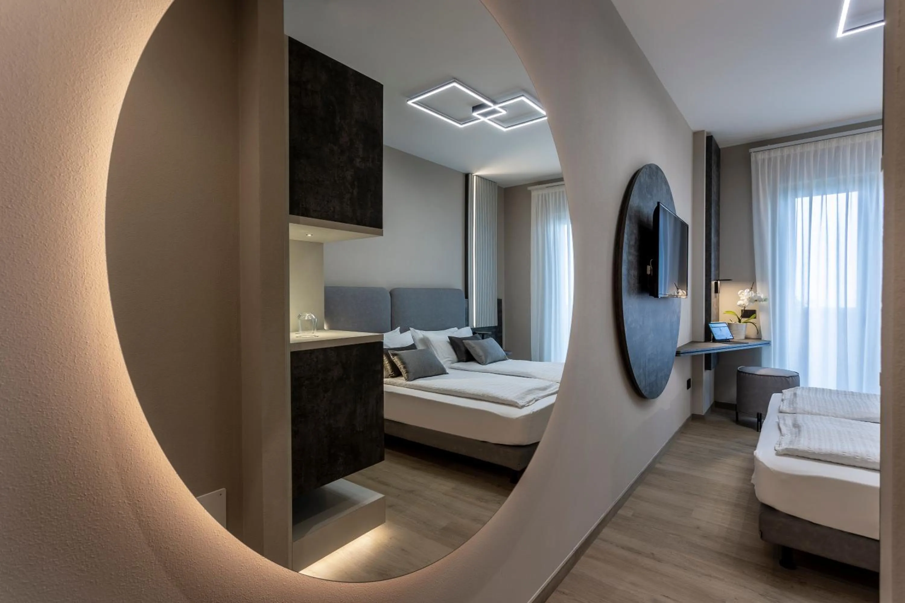 Bedroom, Bed in Hotel Veronesi