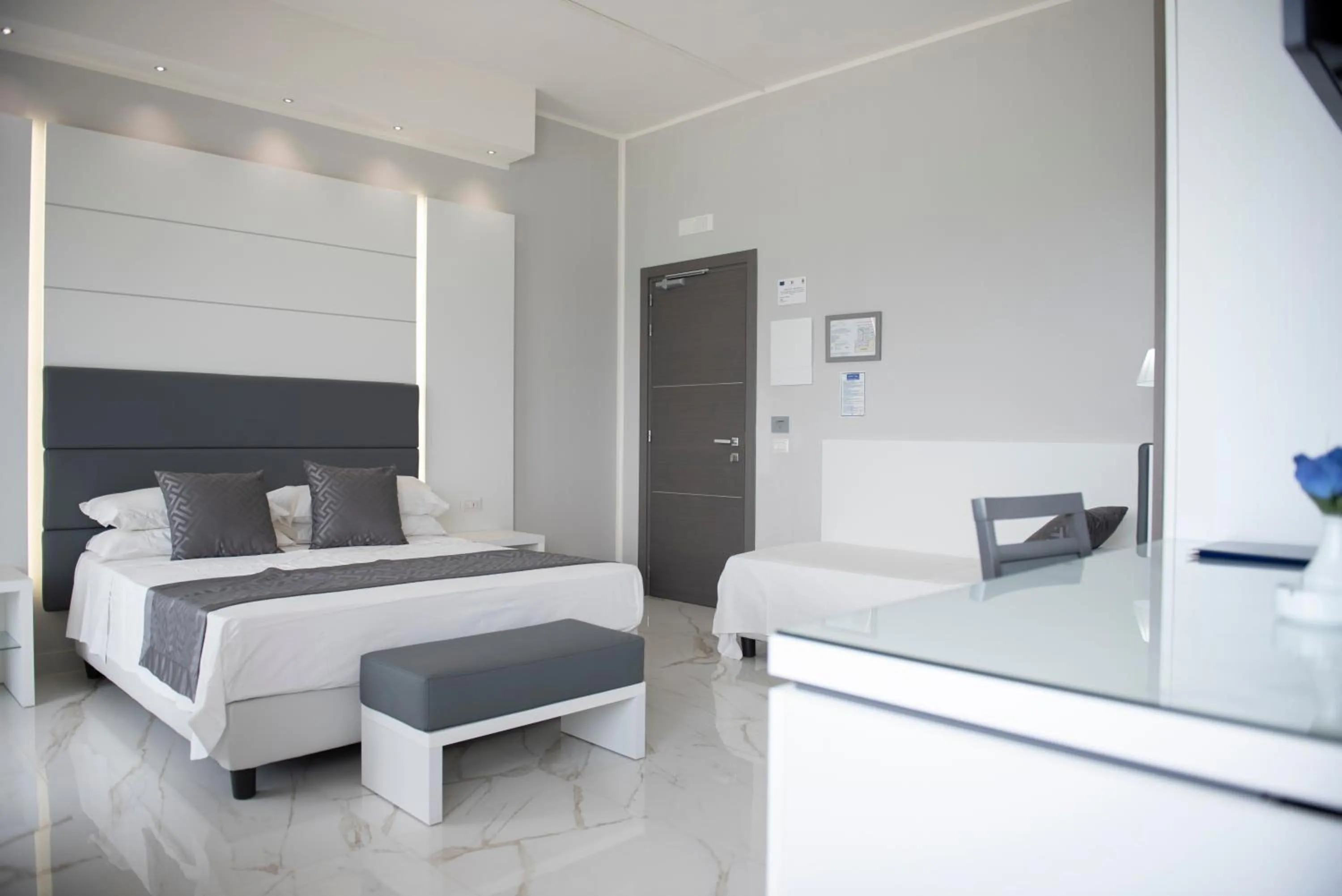 Bedroom in Hotel Blu