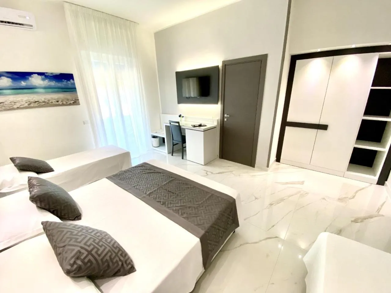 Bedroom in Hotel Blu