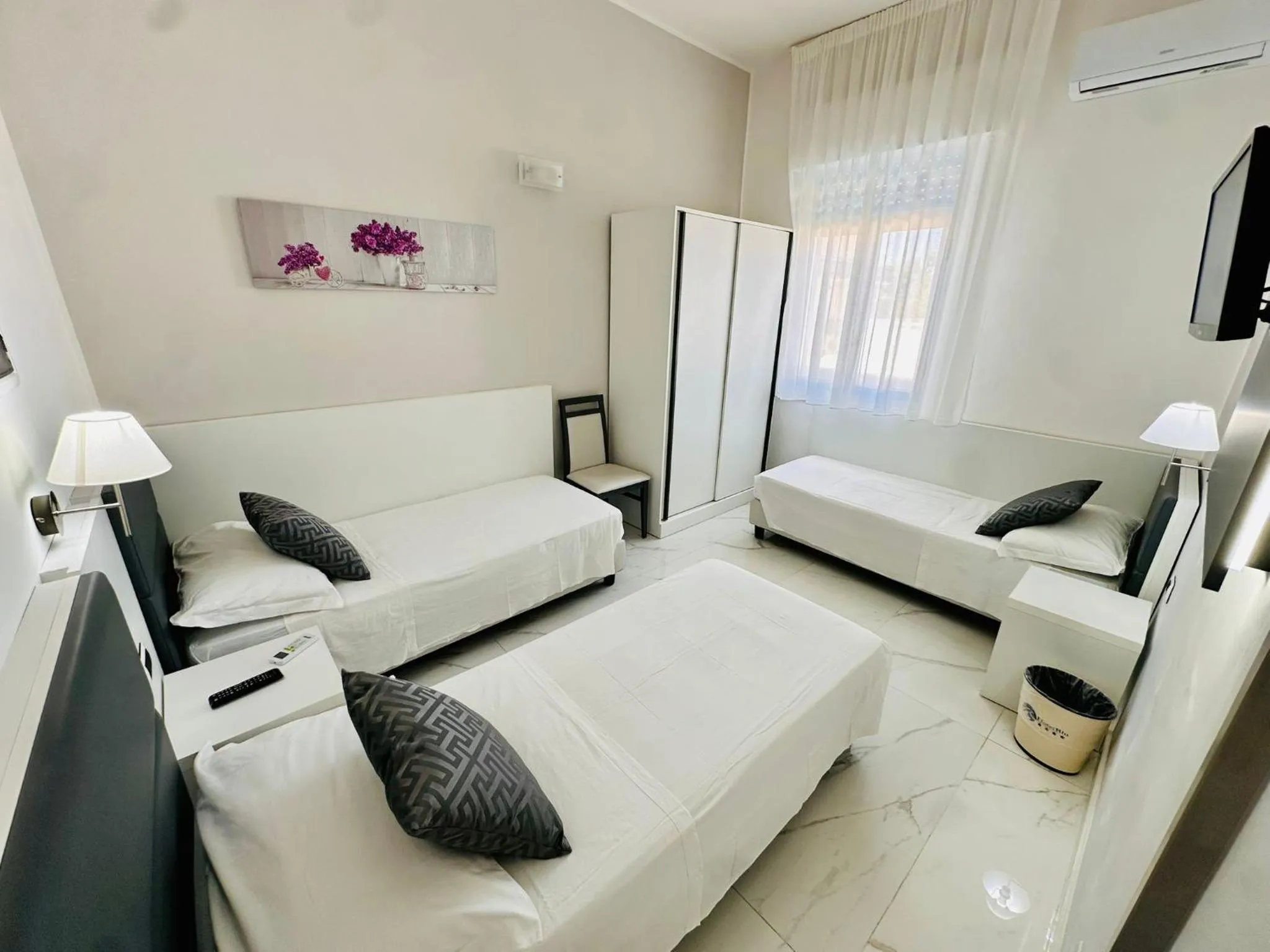 Bedroom in Hotel Blu