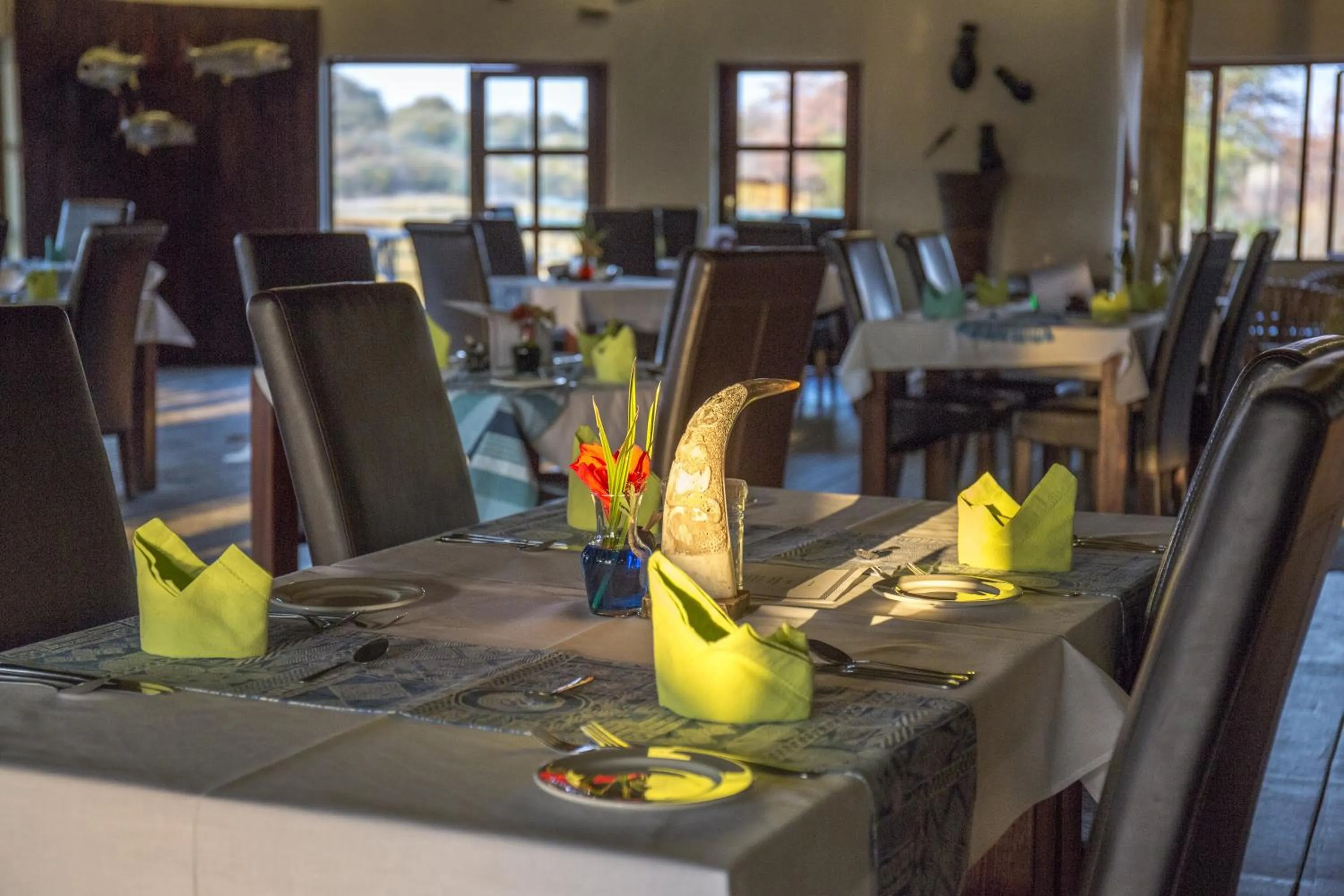 Restaurant/places to eat in Gondwana Hakusembe River Lodge