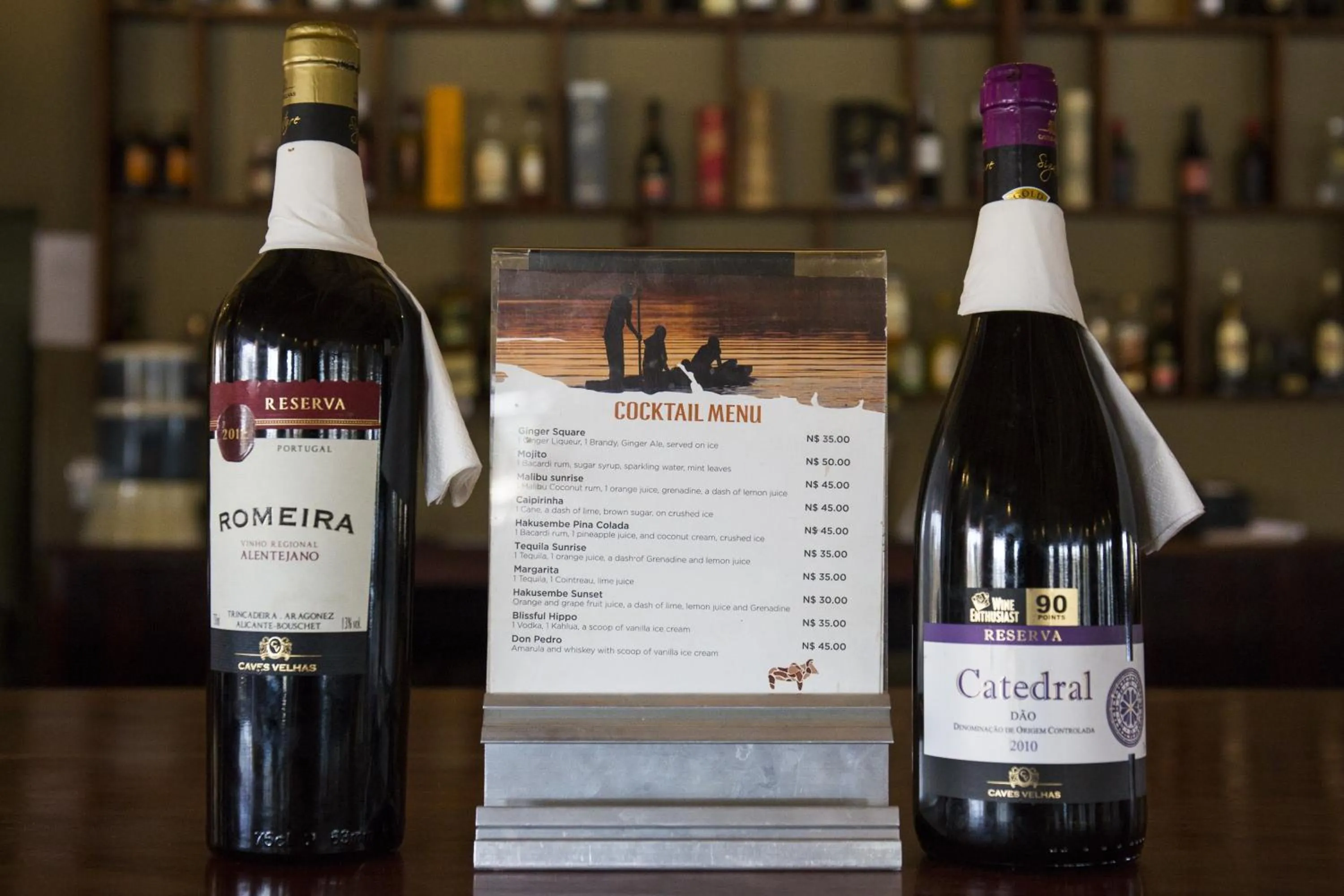 Restaurant/places to eat in Gondwana Hakusembe River Lodge