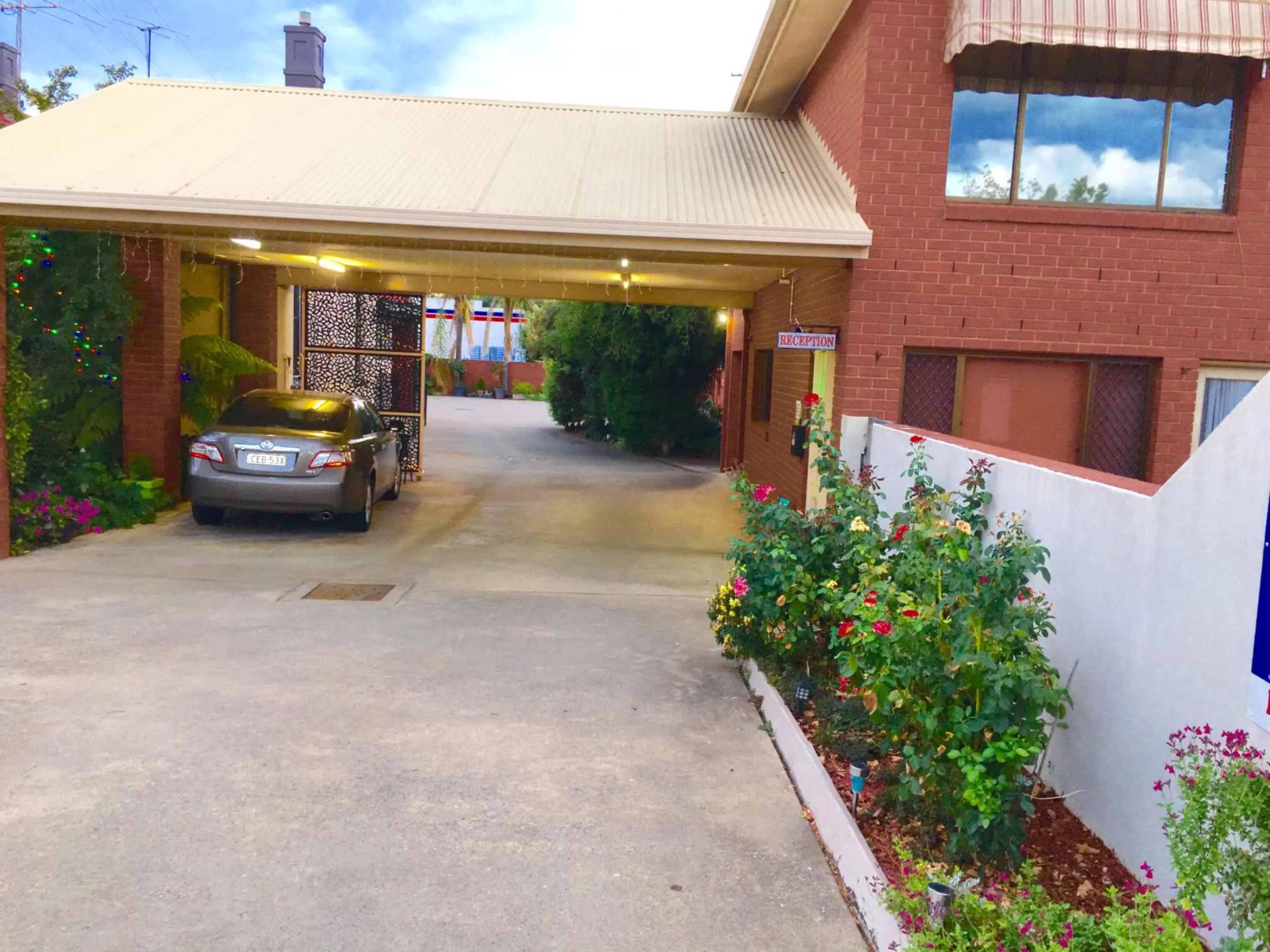 Facade/entrance in Albury Central Motel