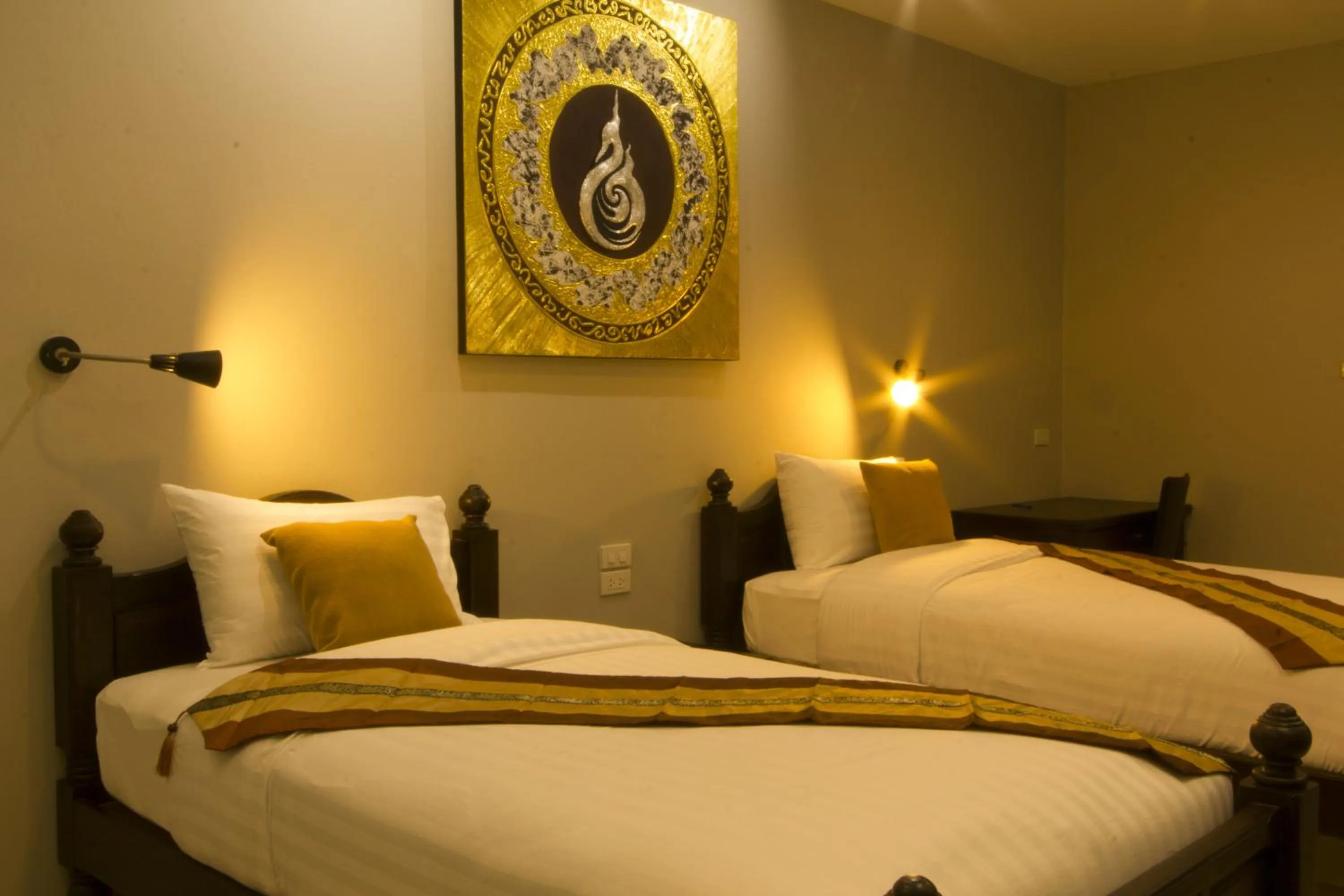 Bed in The Rise Resort