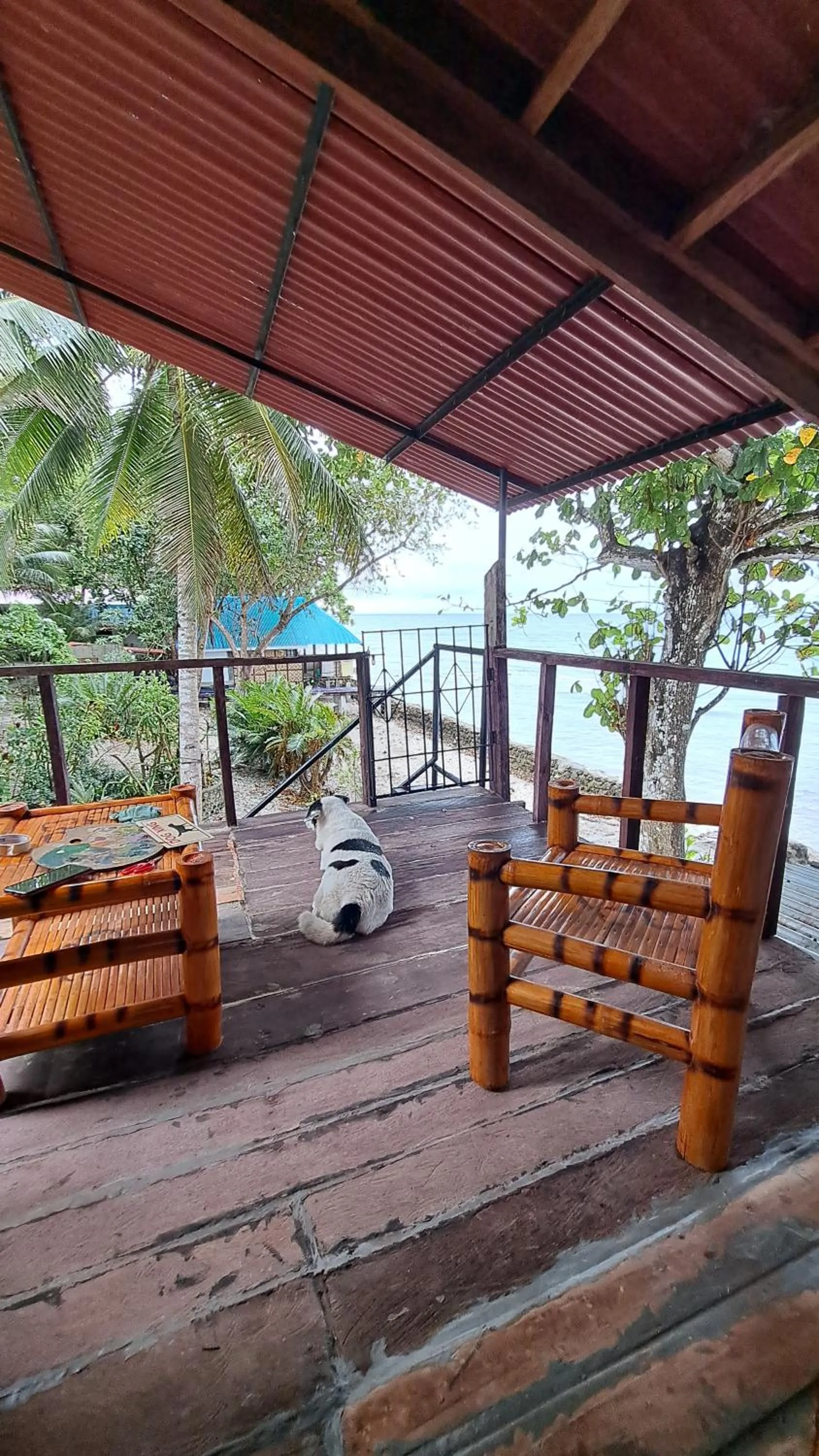 Patio in Paseo Del Mar Seaside Inn