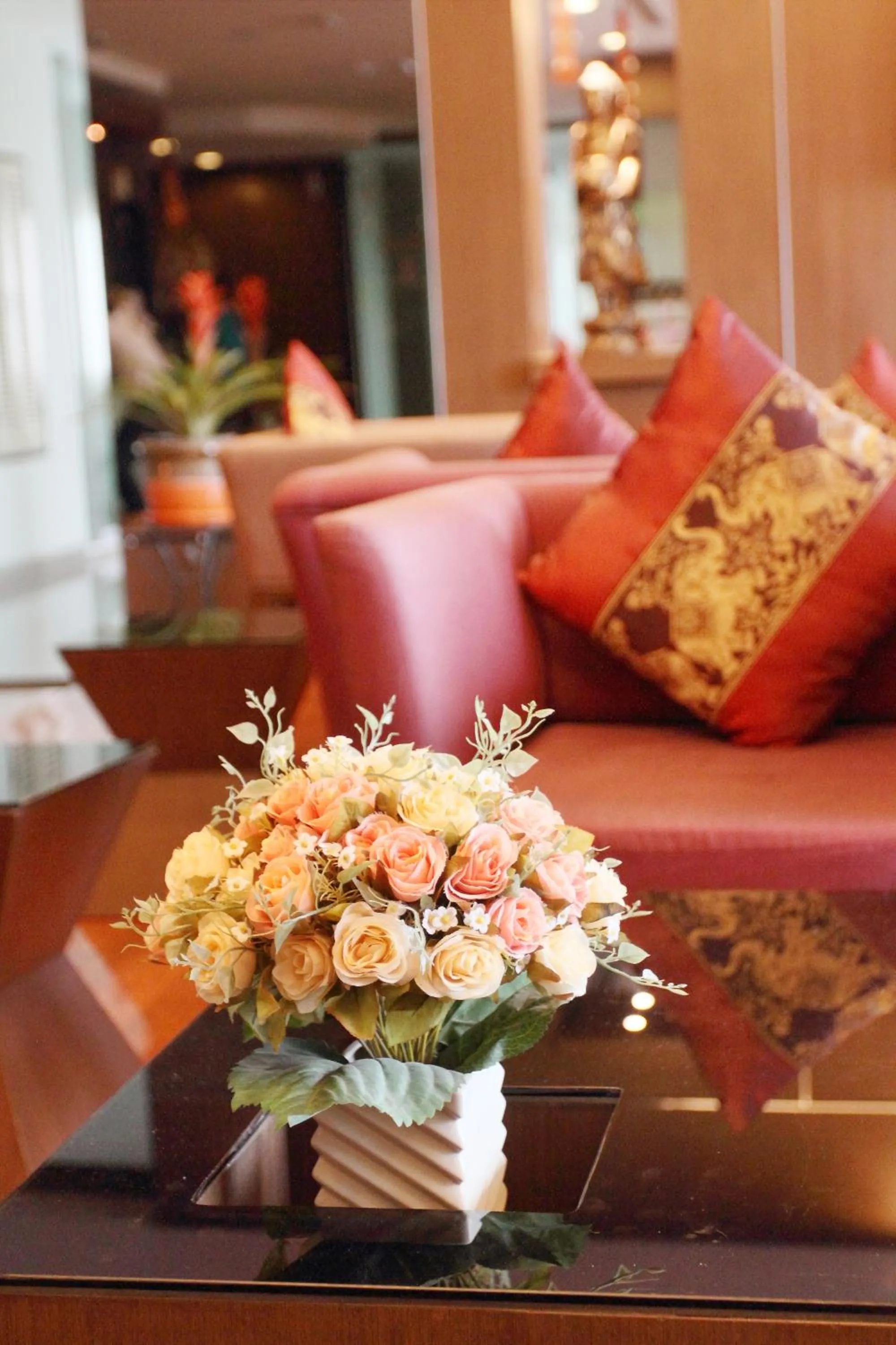 Decorative detail in Noppakao Place