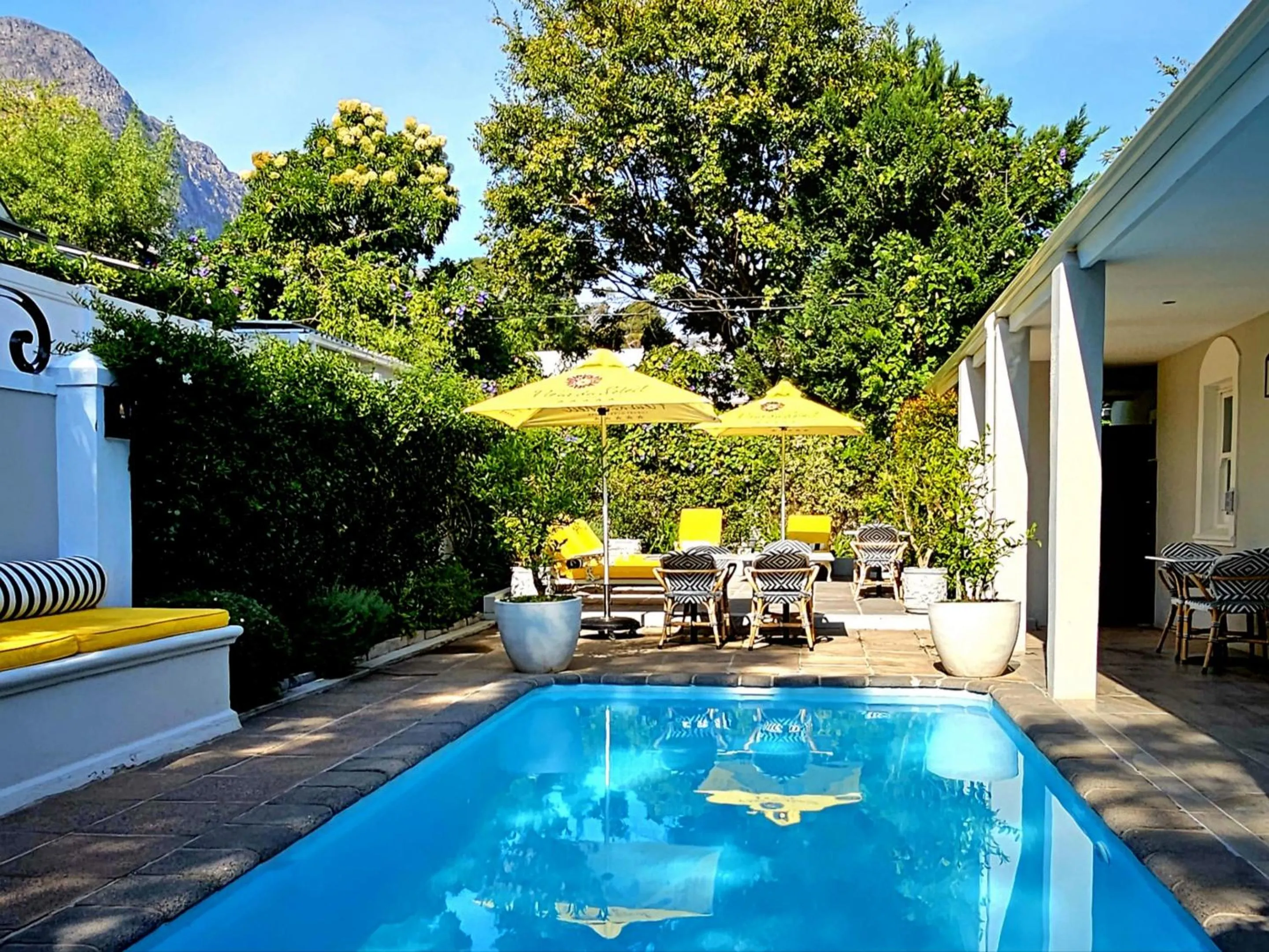 Mountain view in Fleur du Soleil Luxury Guesthouse