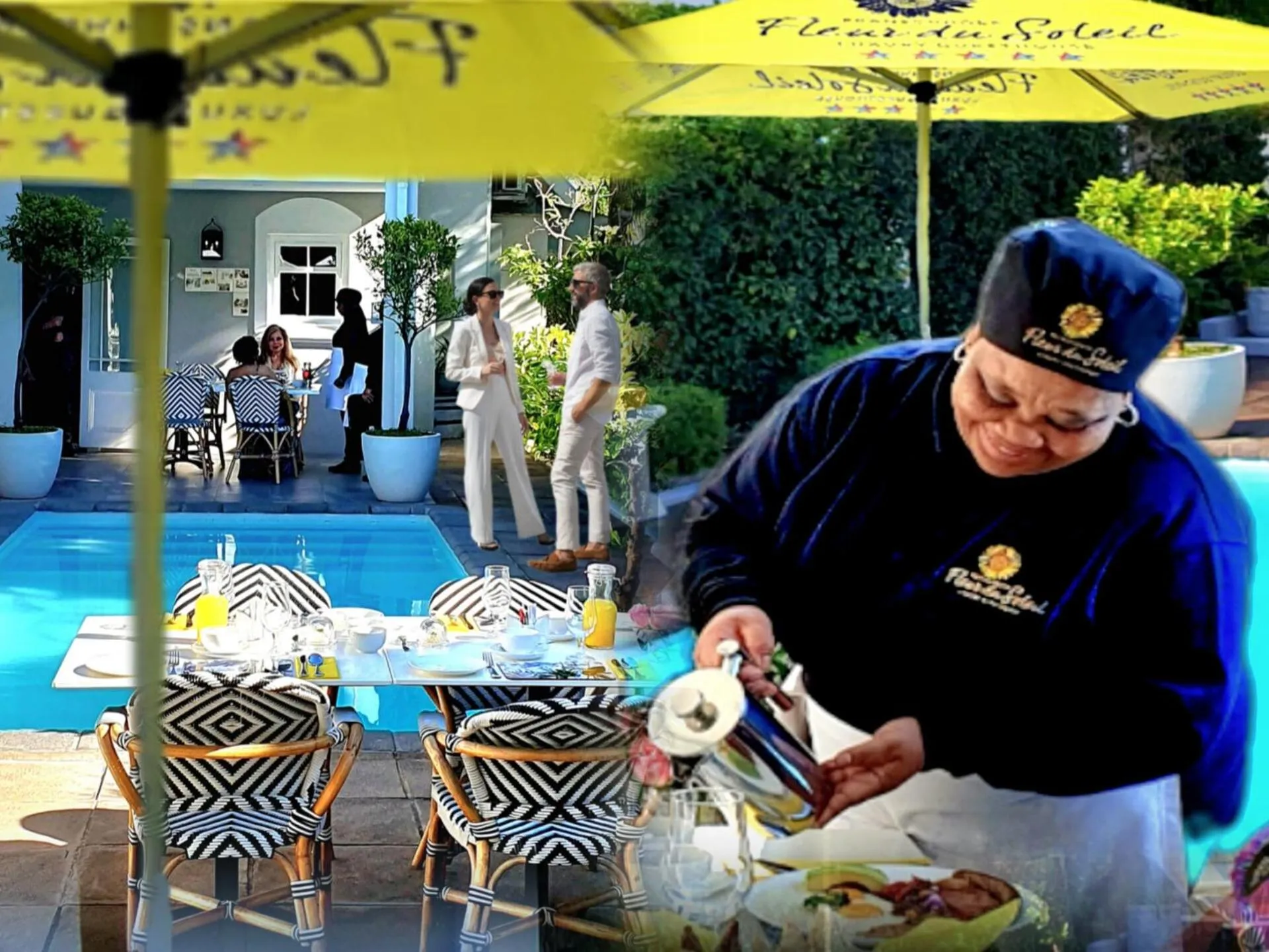 Patio in Fleur du Soleil Luxury Guesthouse