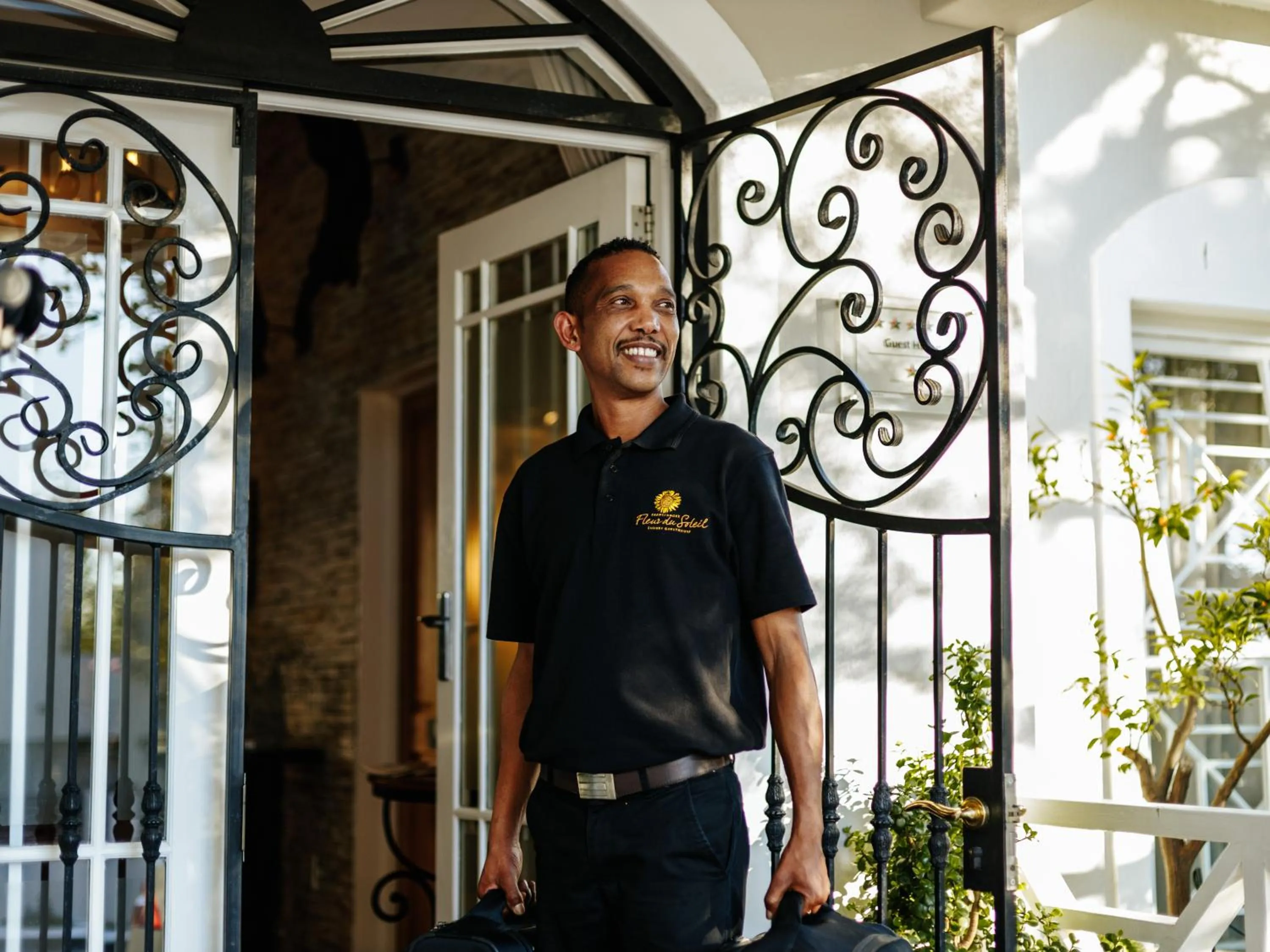 Staff in Fleur du Soleil Luxury Guesthouse