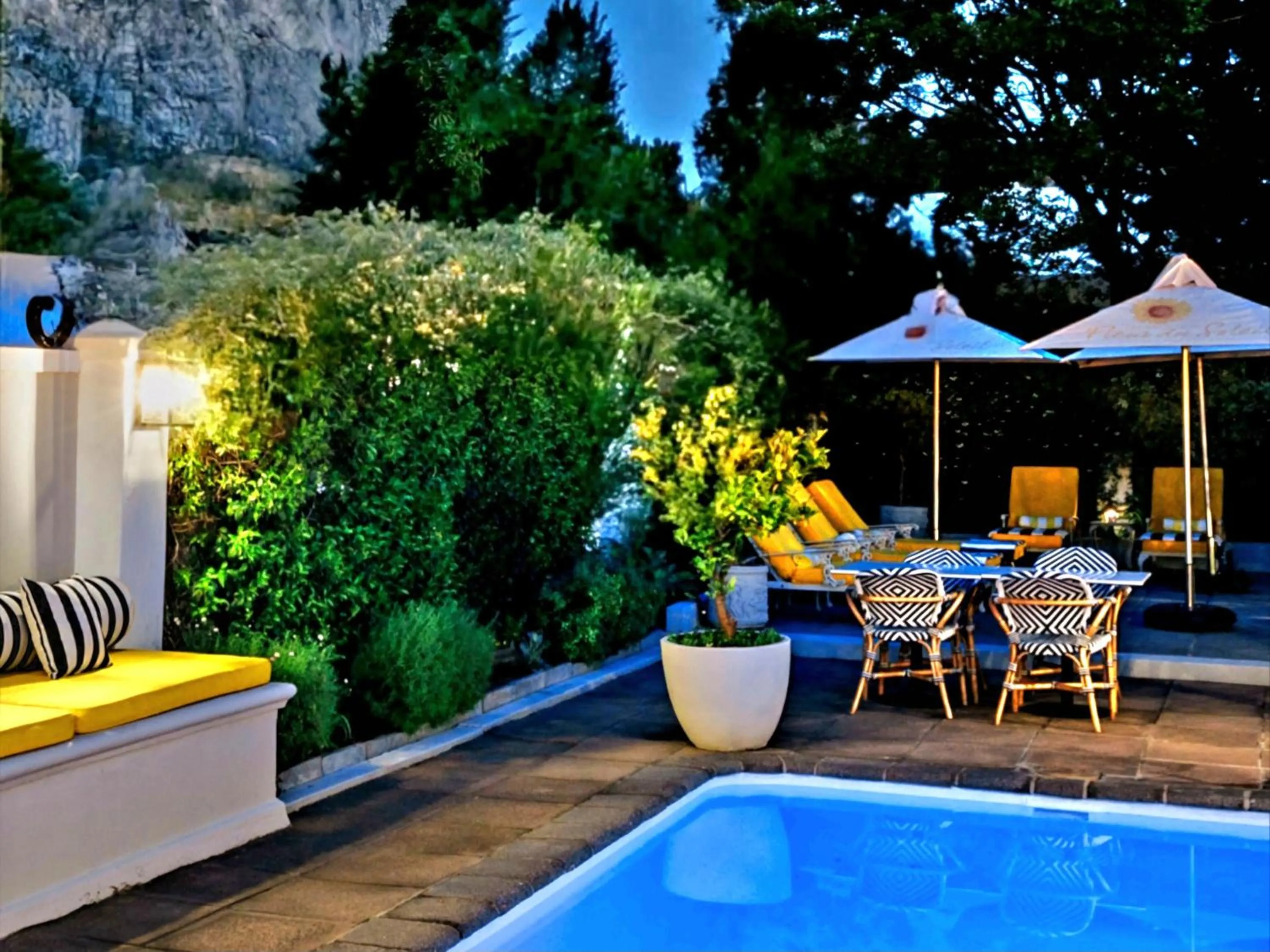 Mountain view in Fleur du Soleil Luxury Guesthouse