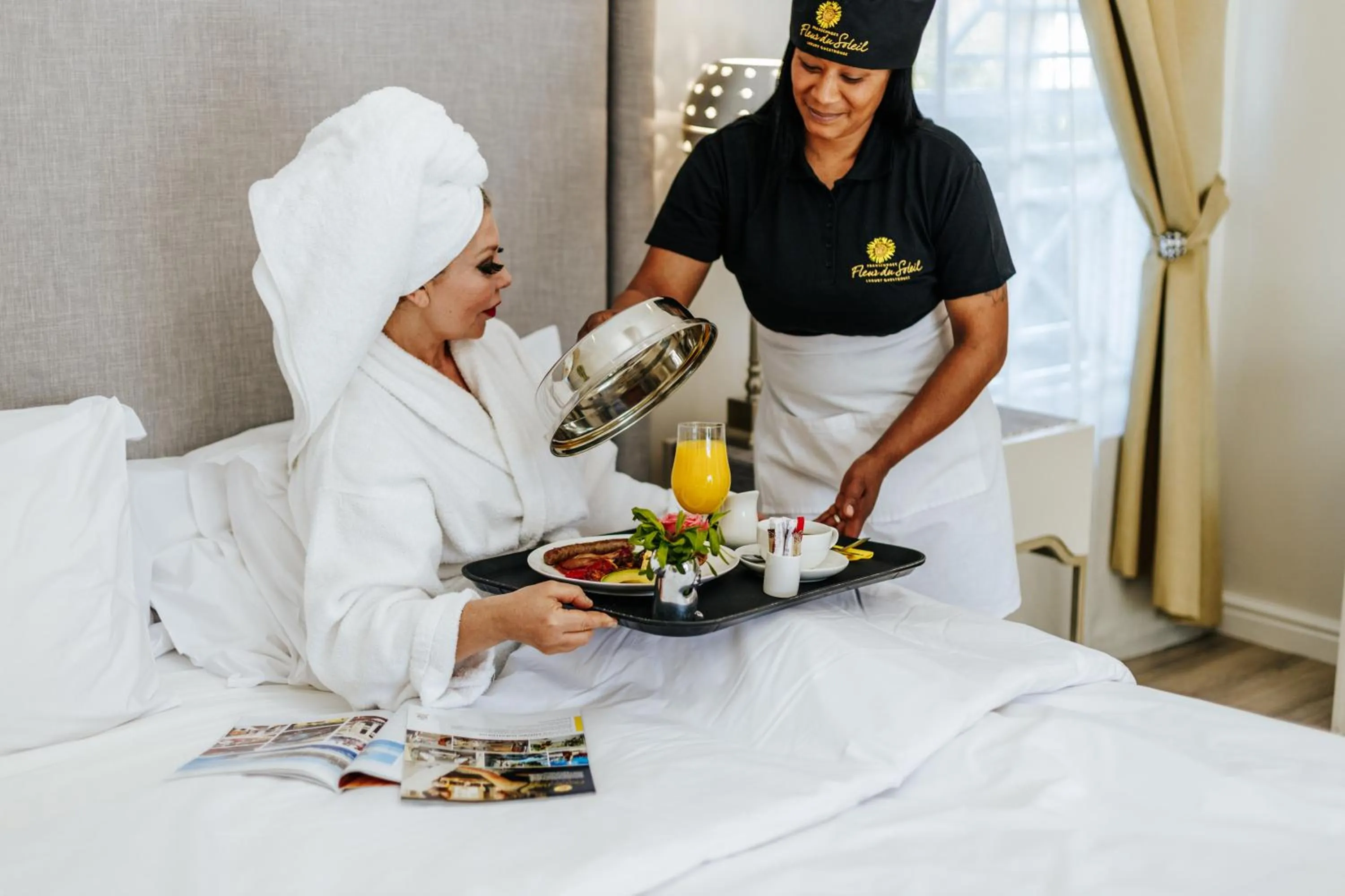 Breakfast, Bed in Fleur du Soleil Luxury Guesthouse