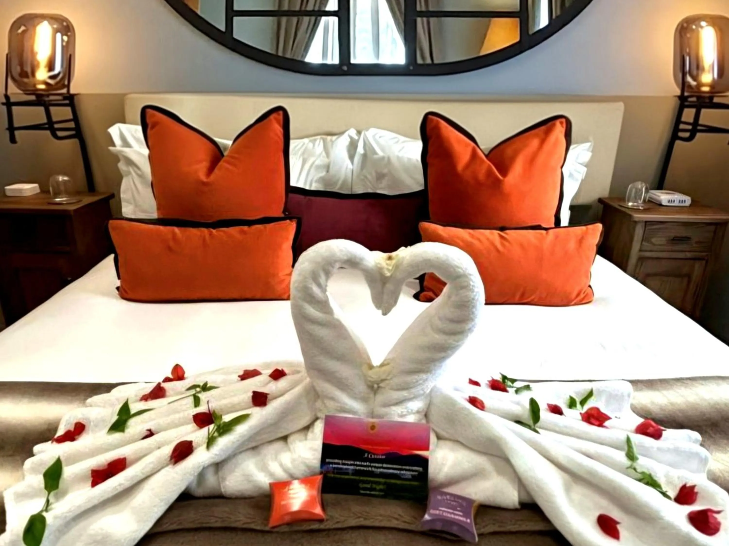 Bed in Fleur du Soleil Luxury Guesthouse