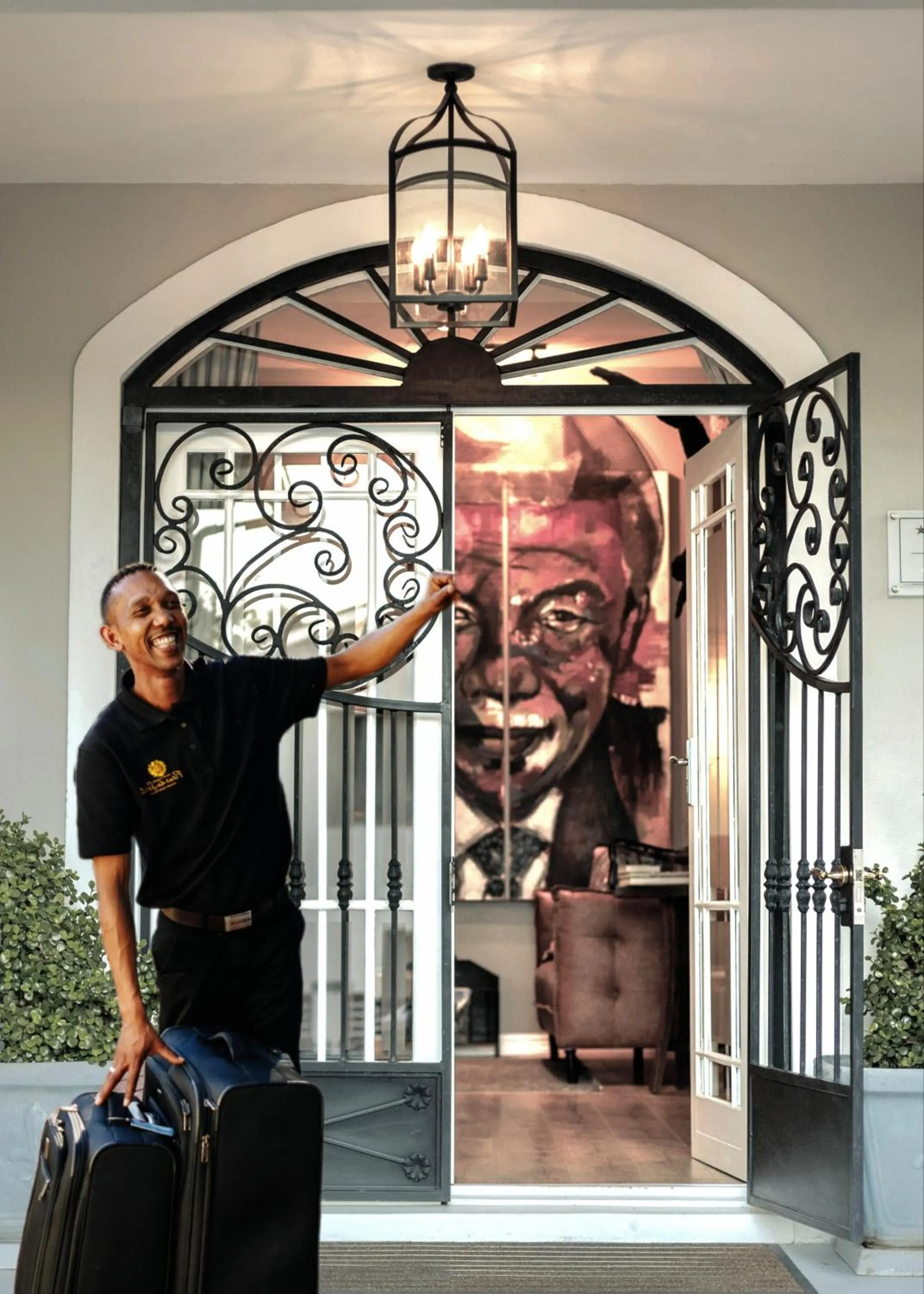 Staff in Fleur du Soleil Luxury Guesthouse