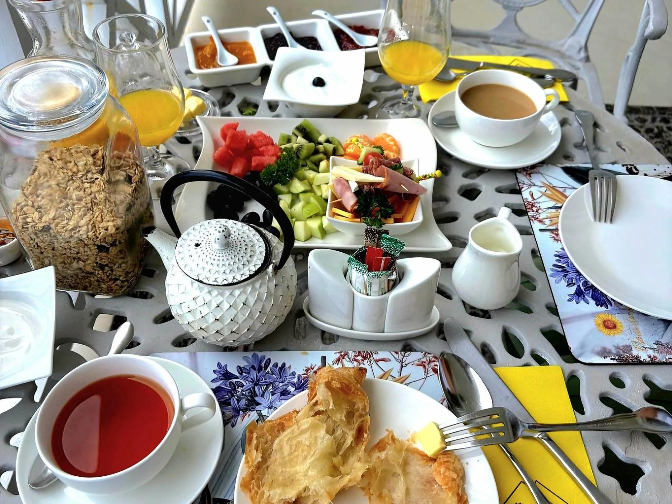 Patio in Fleur du Soleil Luxury Guesthouse