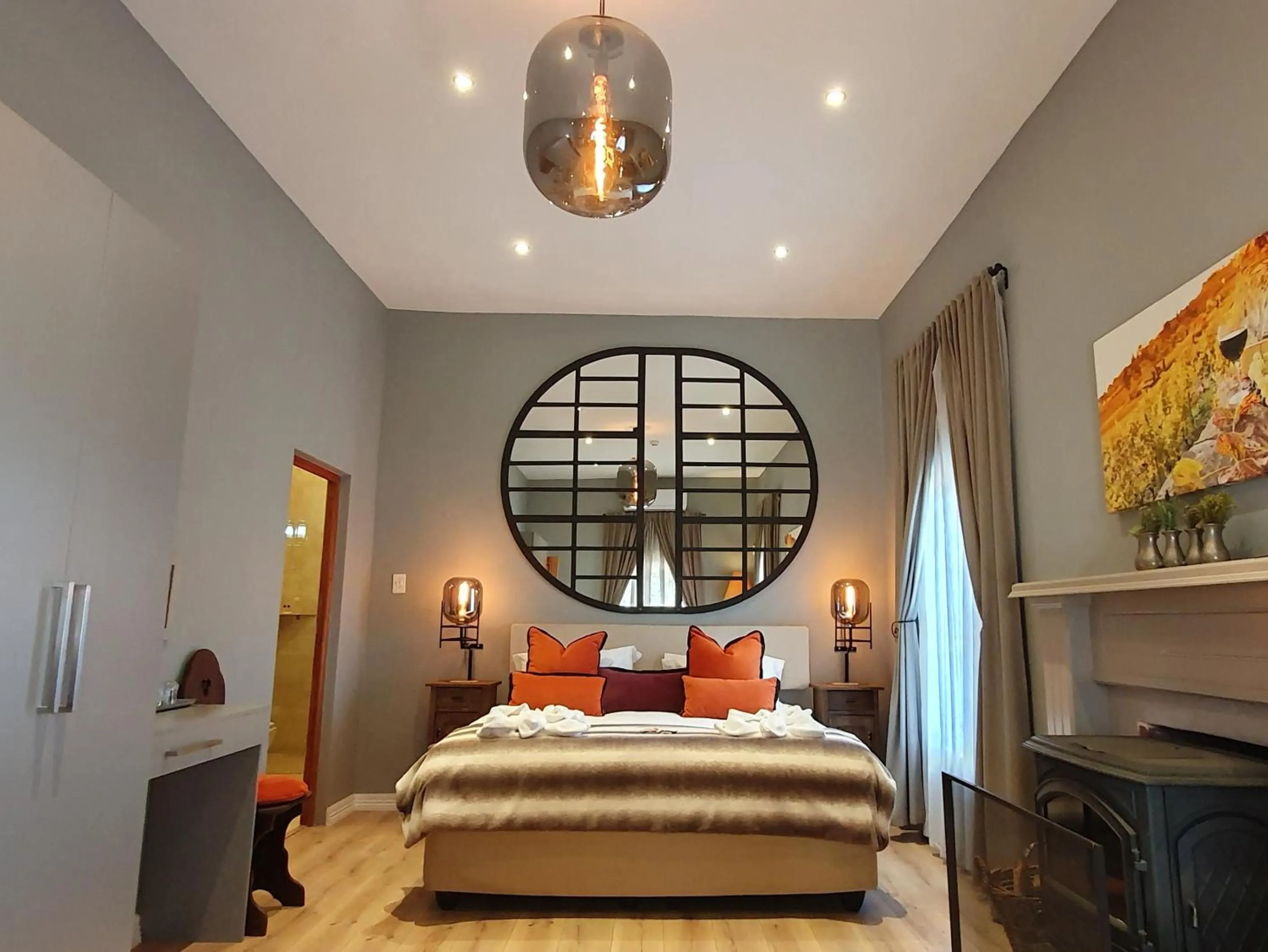 Bed in Fleur du Soleil Luxury Guesthouse