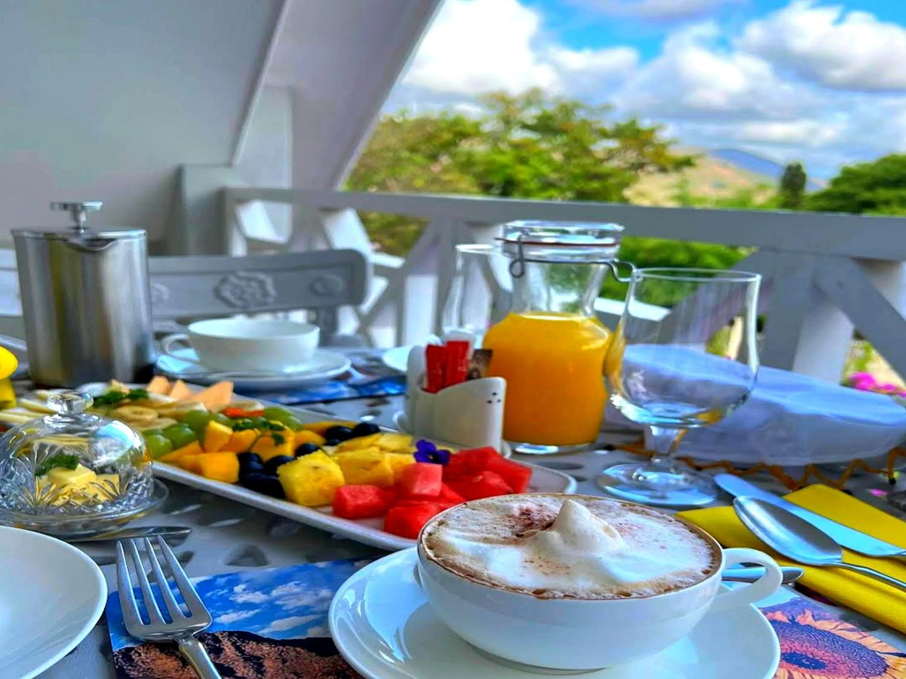 Balcony/Terrace in Fleur du Soleil Luxury Guesthouse