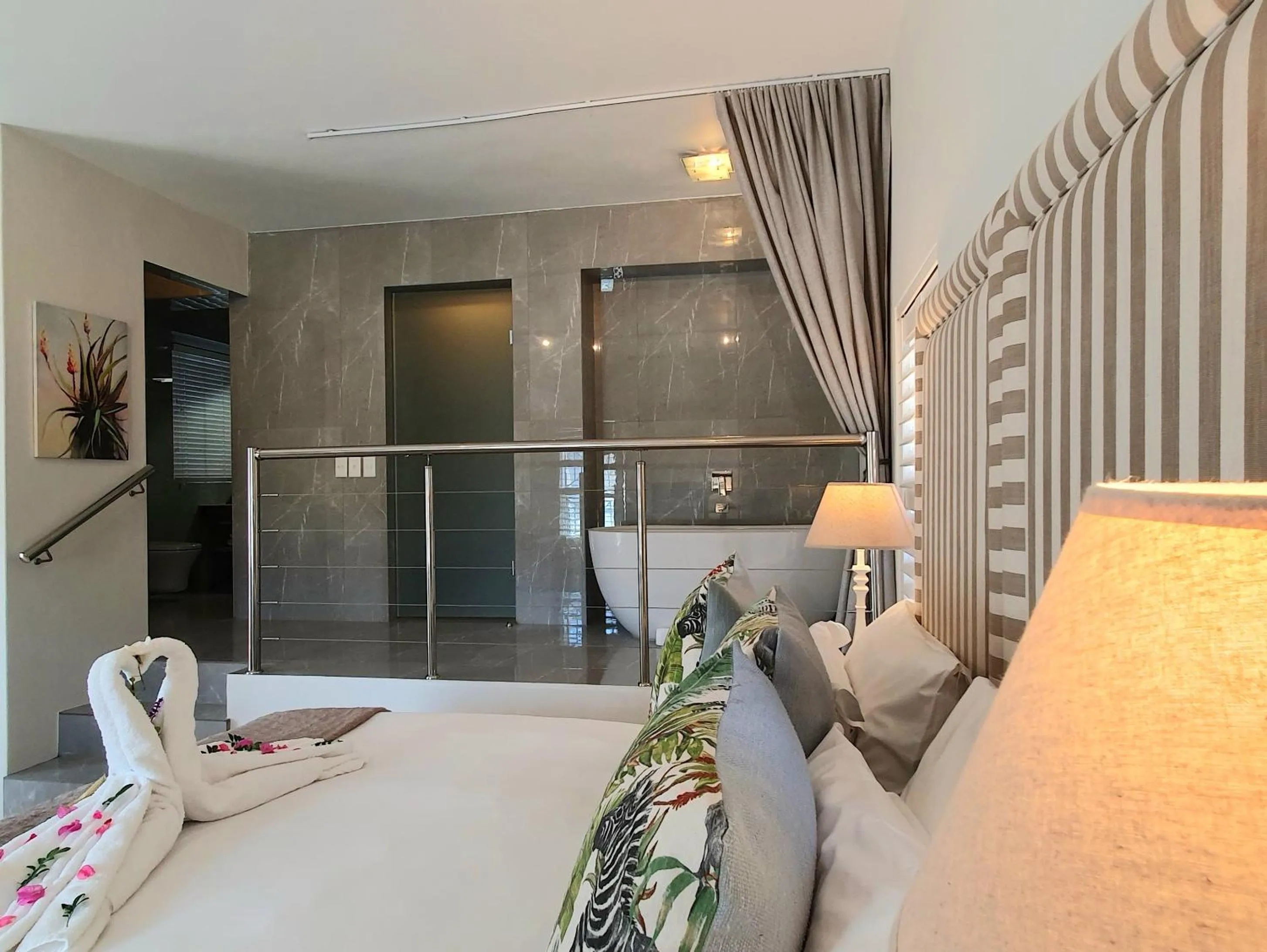 Toilet, Bed in Fleur du Soleil Luxury Guesthouse